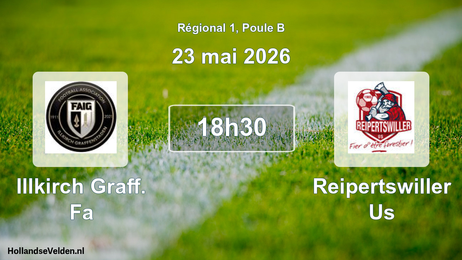 Scheduled Match: Illkirch Graff. Fa - Reipertswiller Us (23 May 2026)