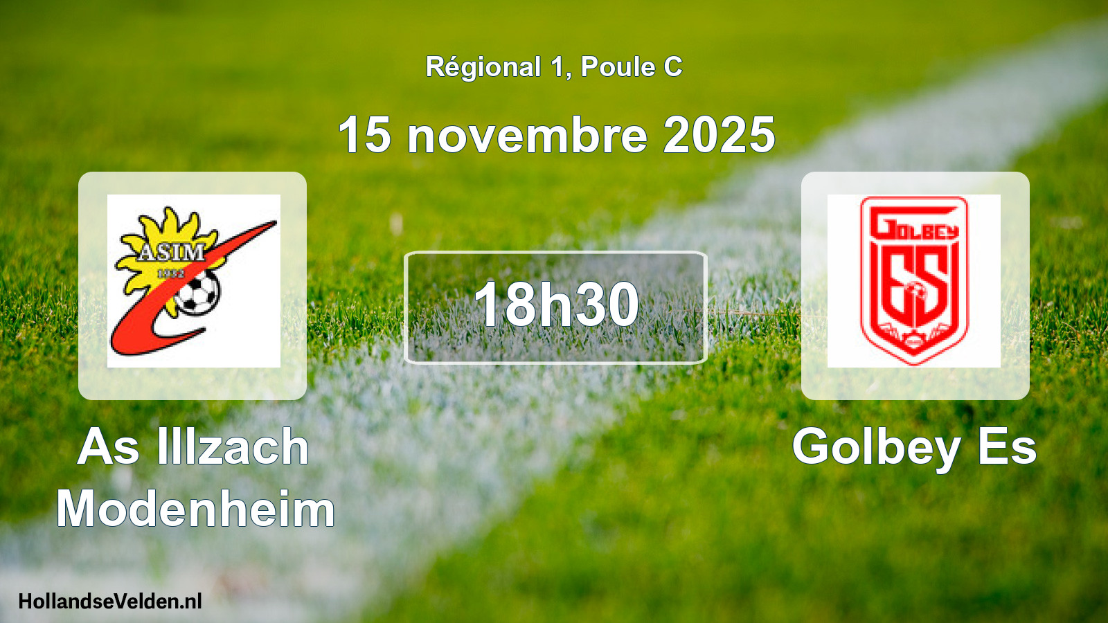 Scheduled Match: As Illzach Modenheim - Golbey Es (15 November 2025)