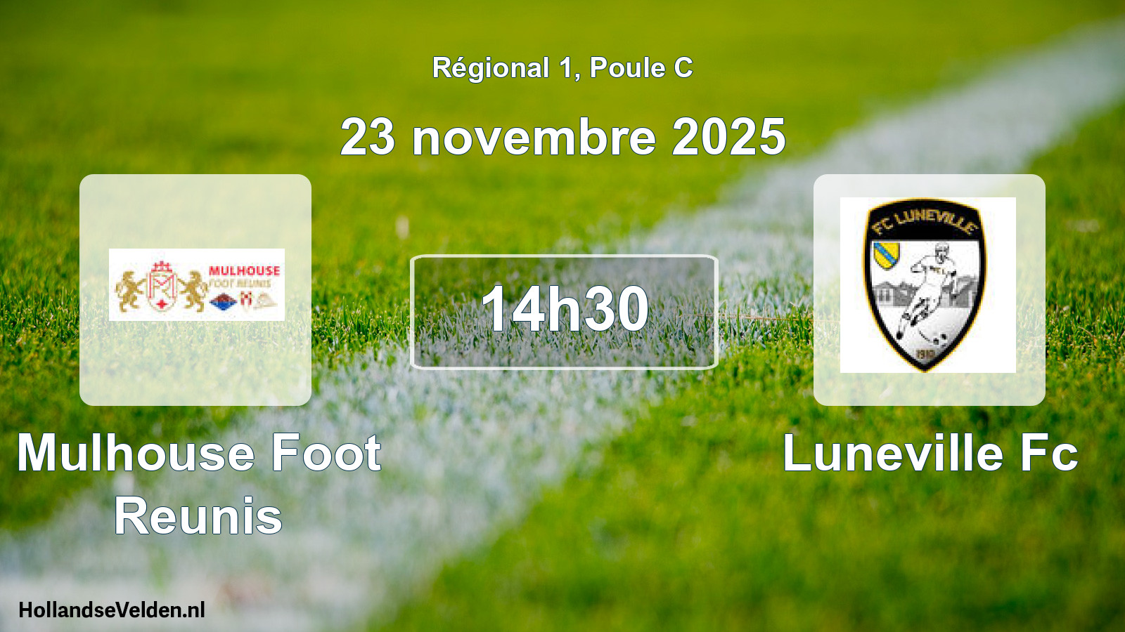 Geplande wedstrijd: Mulhouse Foot Reunis - Luneville Fc (23 november 2025)