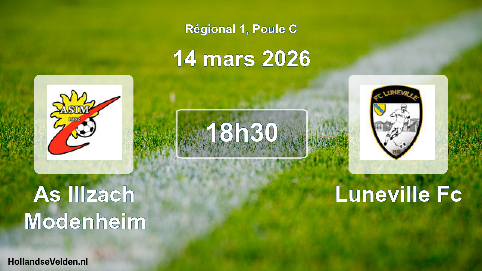 Geplande wedstrijd: As Illzach Modenheim - Luneville Fc (14 mars 2026)