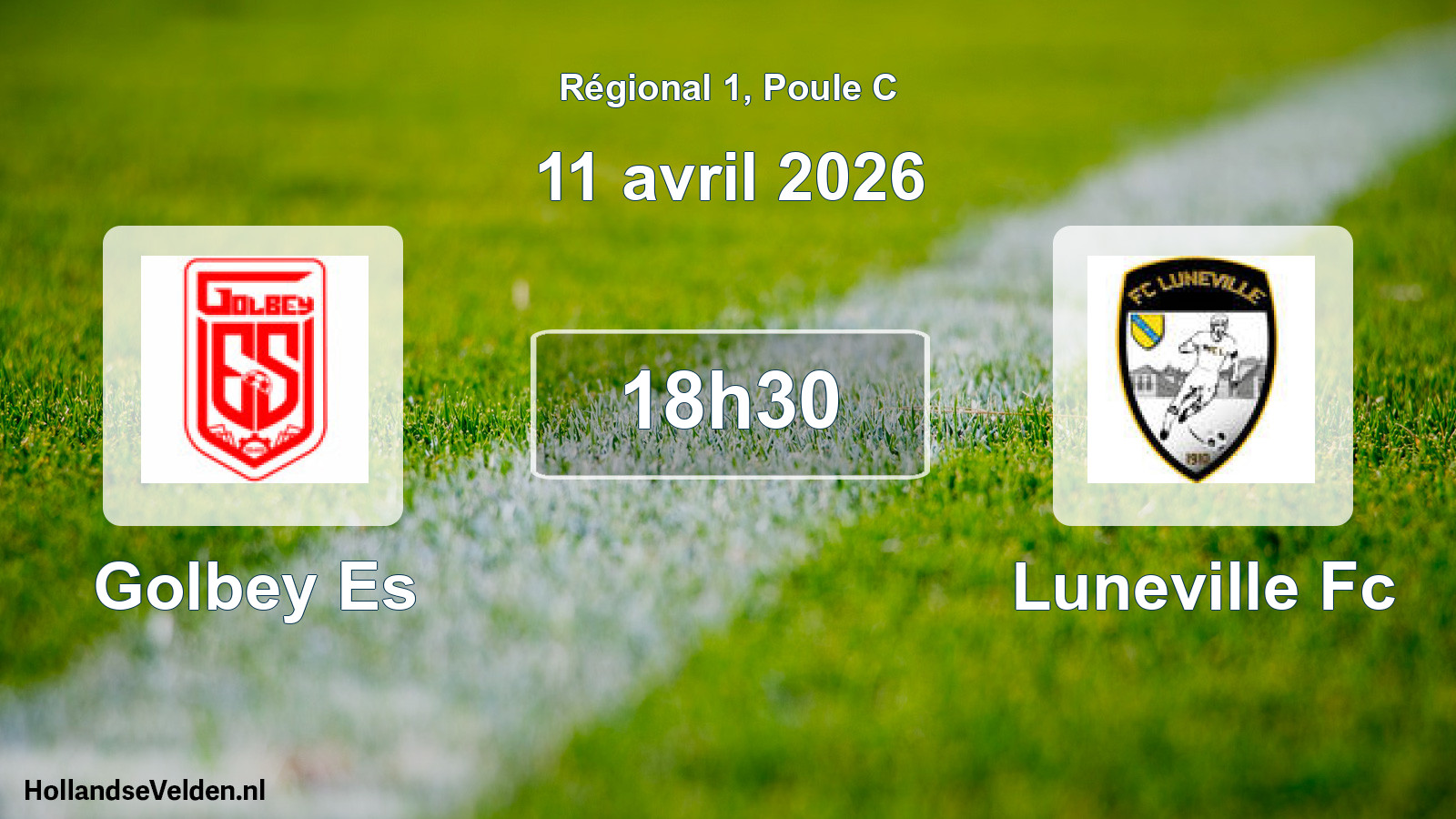 Geplande wedstrijd: Golbey Es - Luneville Fc (11 april 2026)