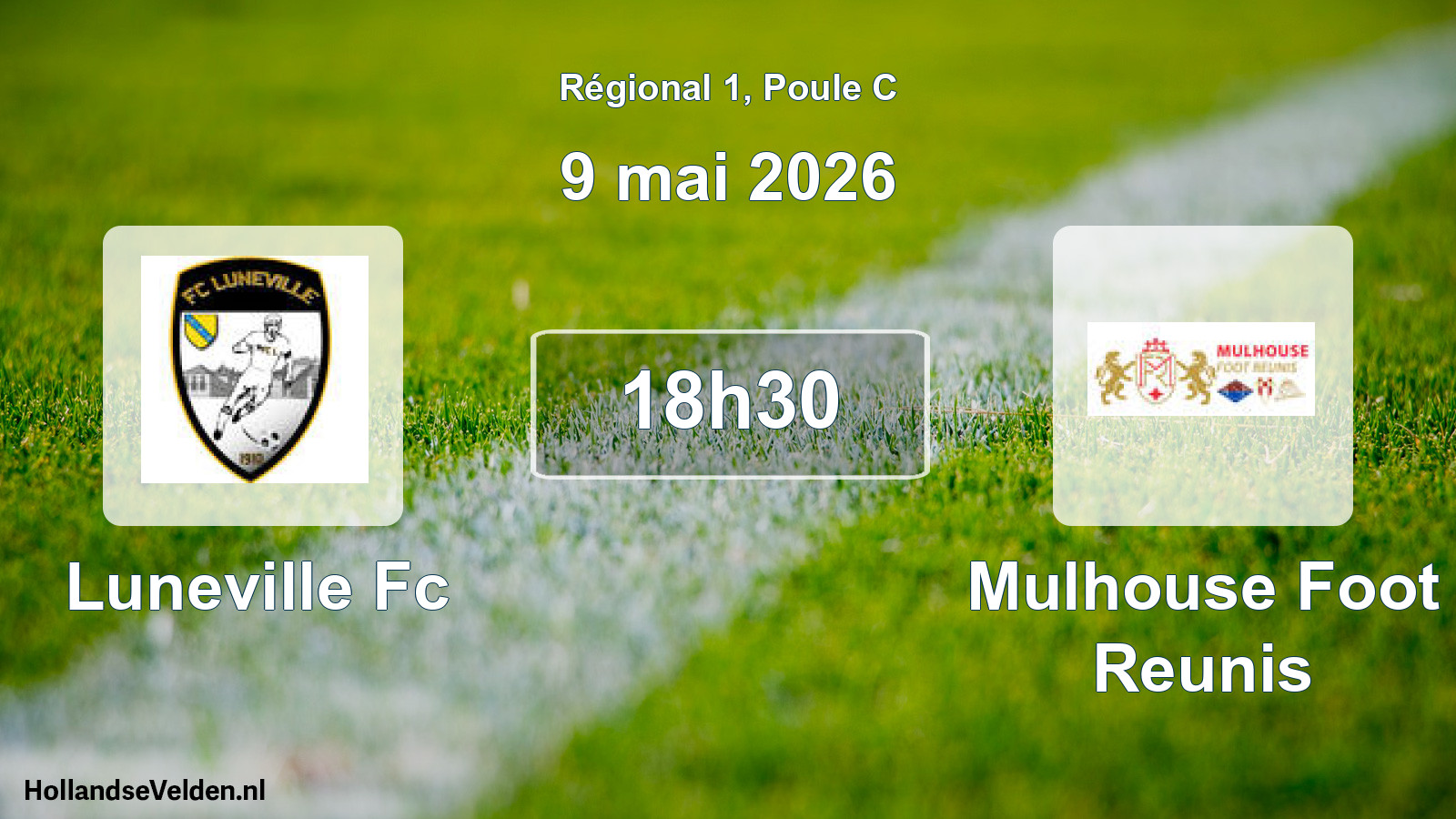 Geplande wedstrijd: Luneville Fc - Mulhouse Foot Reunis (9 mei 2026)