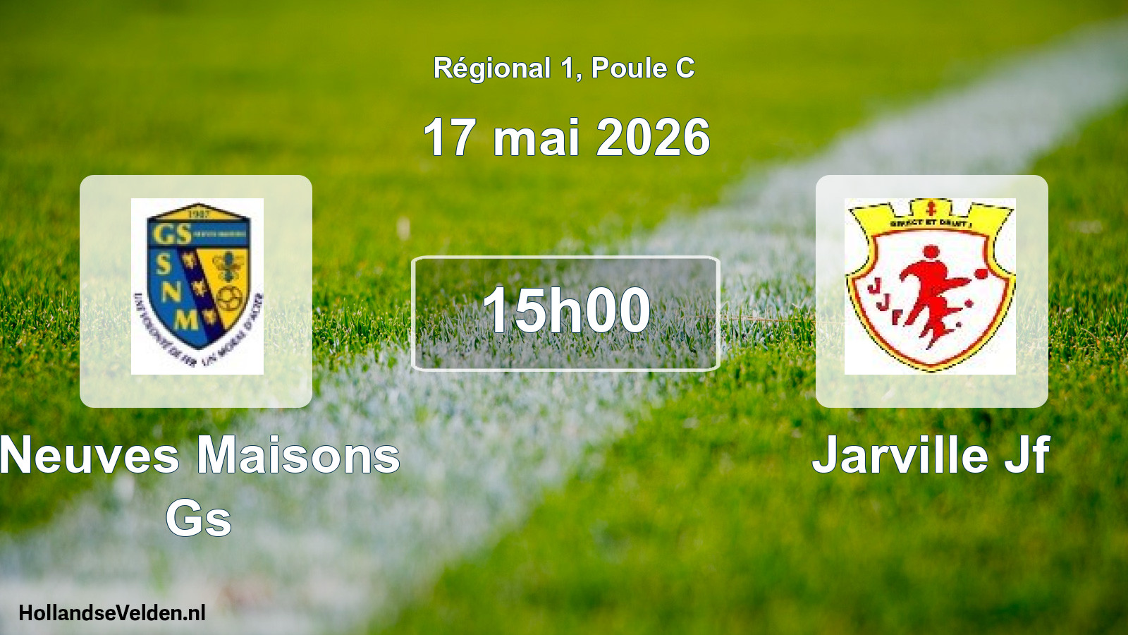 Scheduled Match: Neuves Maisons Gs - Jarville Jf (17 May 2026)