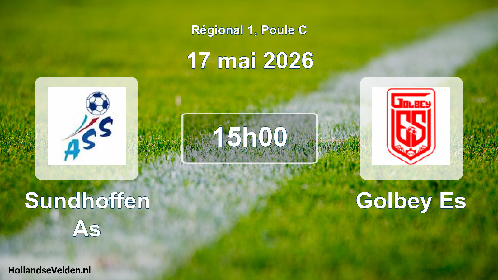 Scheduled Match: Sundhoffen As - Golbey Es (17 May 2026)