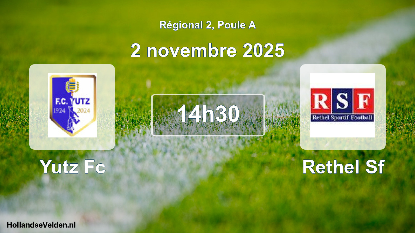 Scheduled Match: Yutz Fc - Rethel Sf (2 November 2025)