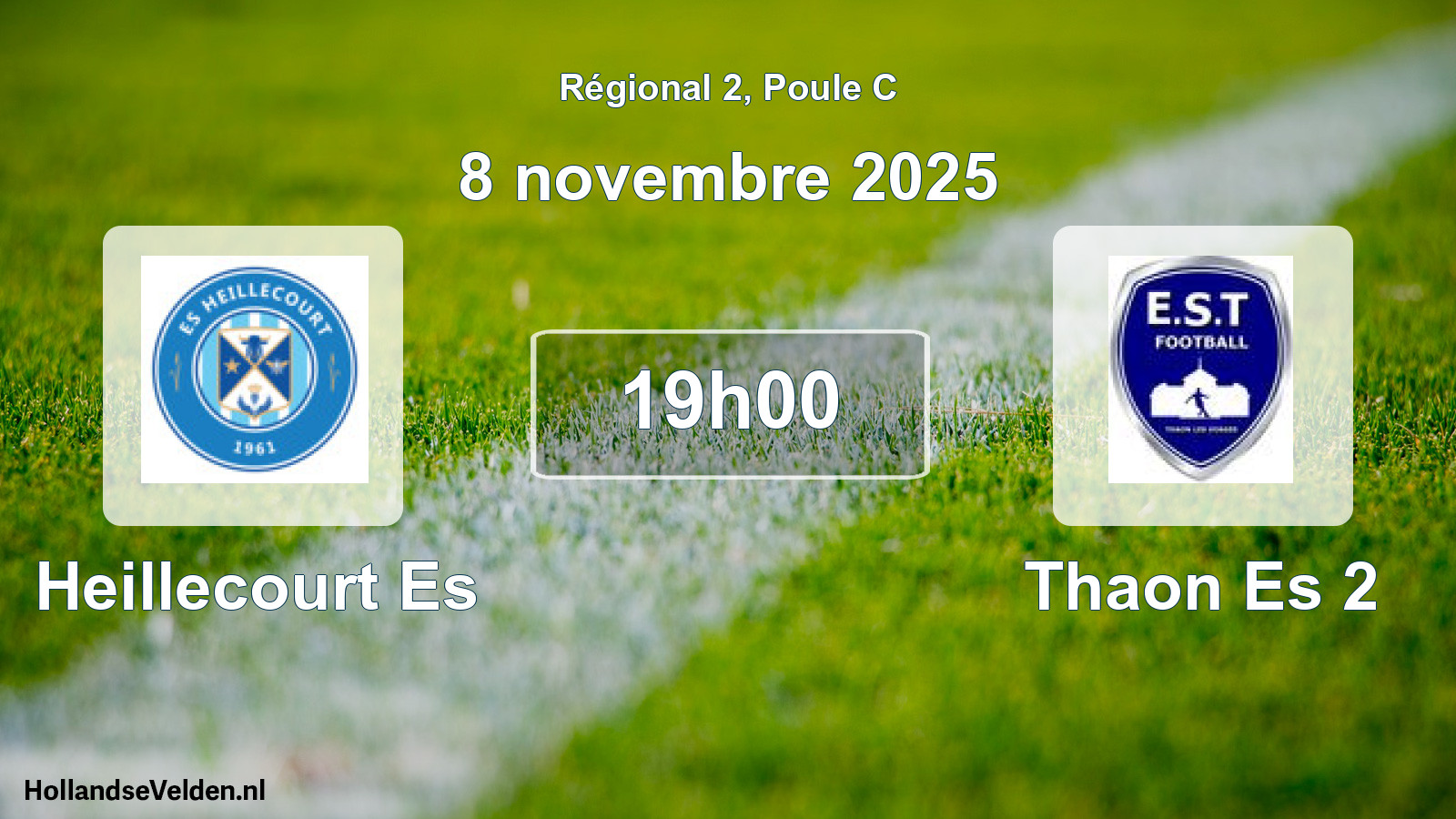 Geplande wedstrijd: Heillecourt Es - Thaon Es 2 (8 novembre 2025)