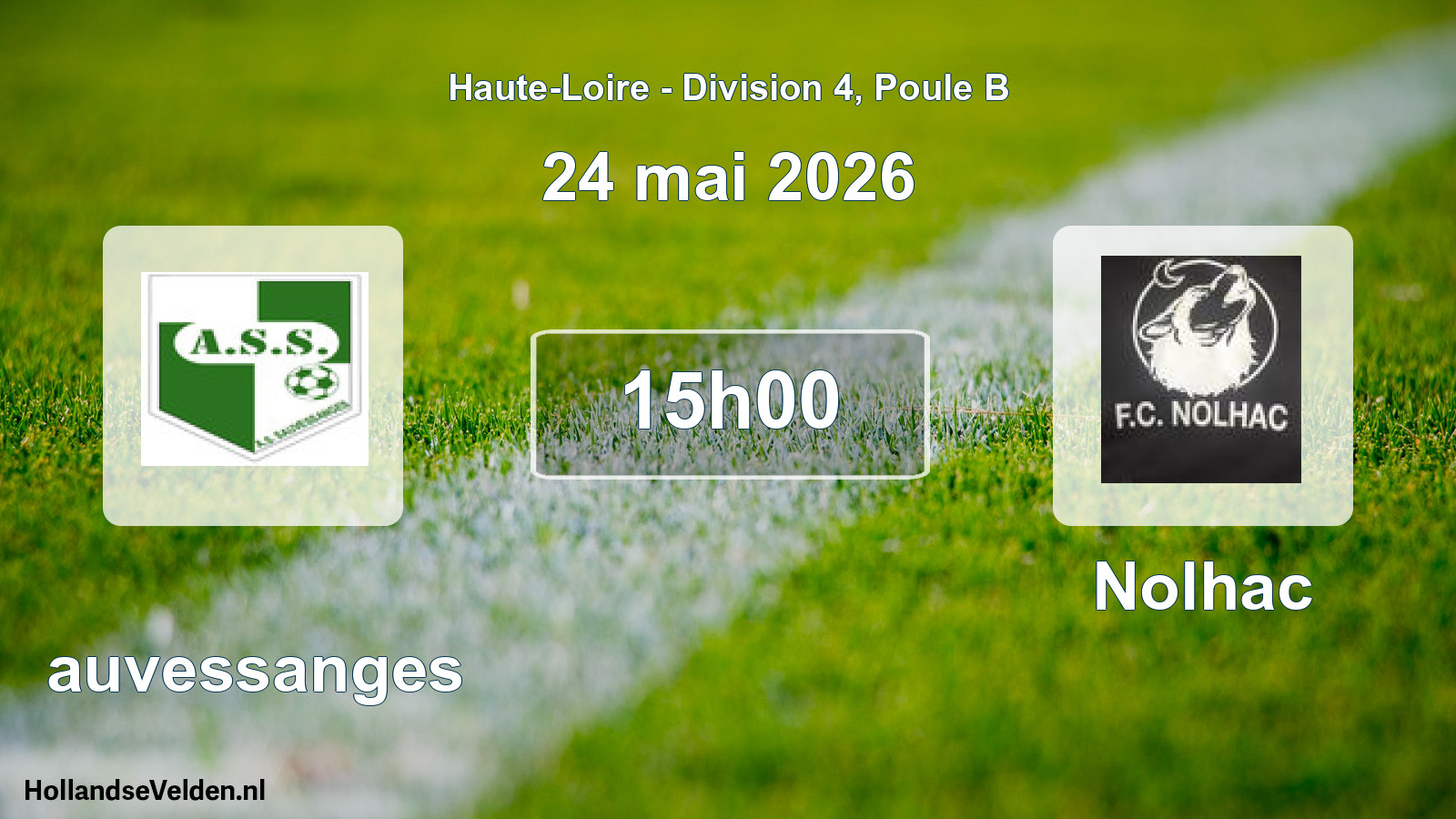 Geplande wedstrijd: Sauvessanges - Nolhac (24 mei 2026)