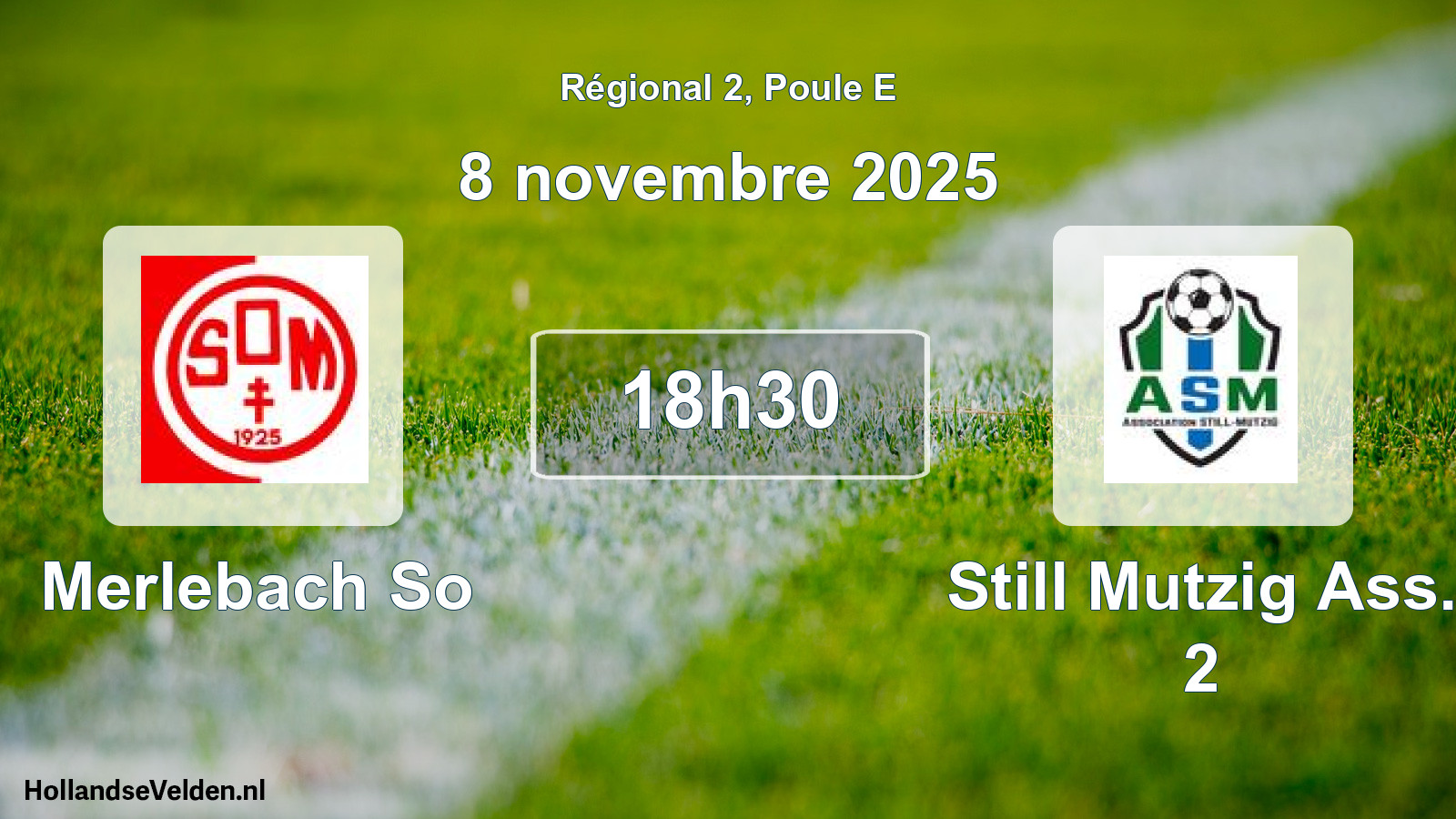 Scheduled Match: Merlebach So - Still Mutzig Ass. 2 (8 November 2025)