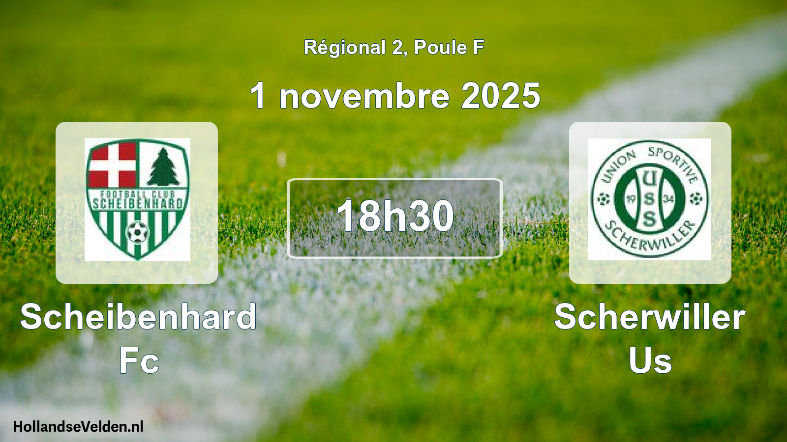Geplande wedstrijd: Scheibenhard Fc - Scherwiller Us (1 november 2025)