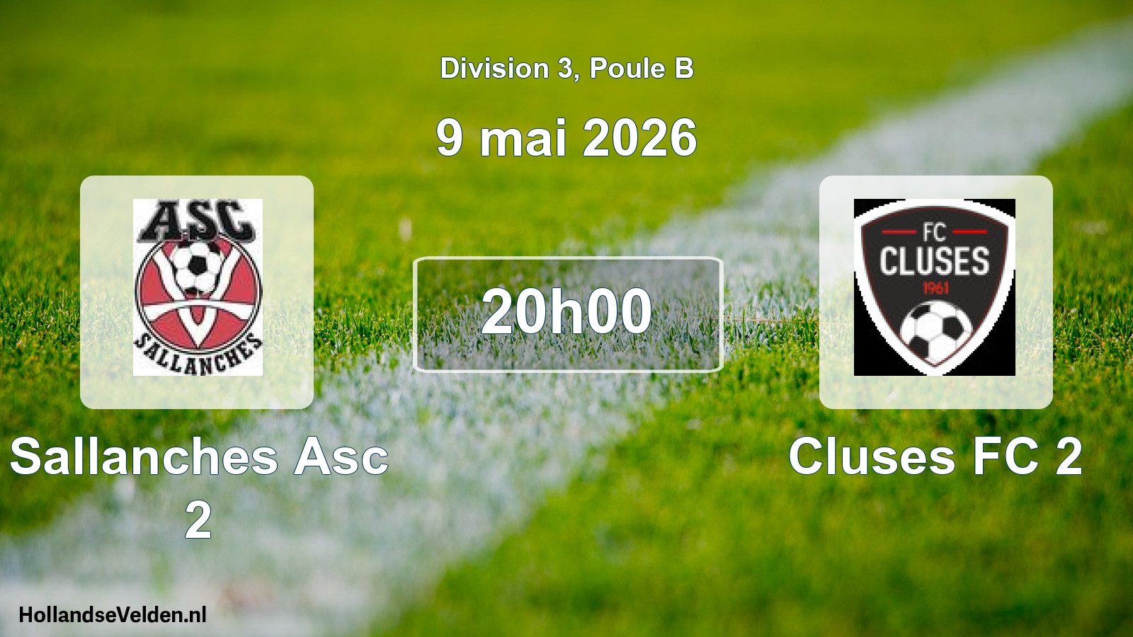 Scheduled Match: Sallanches Asc 2 - Cluses FC 2 (9 May 2026)