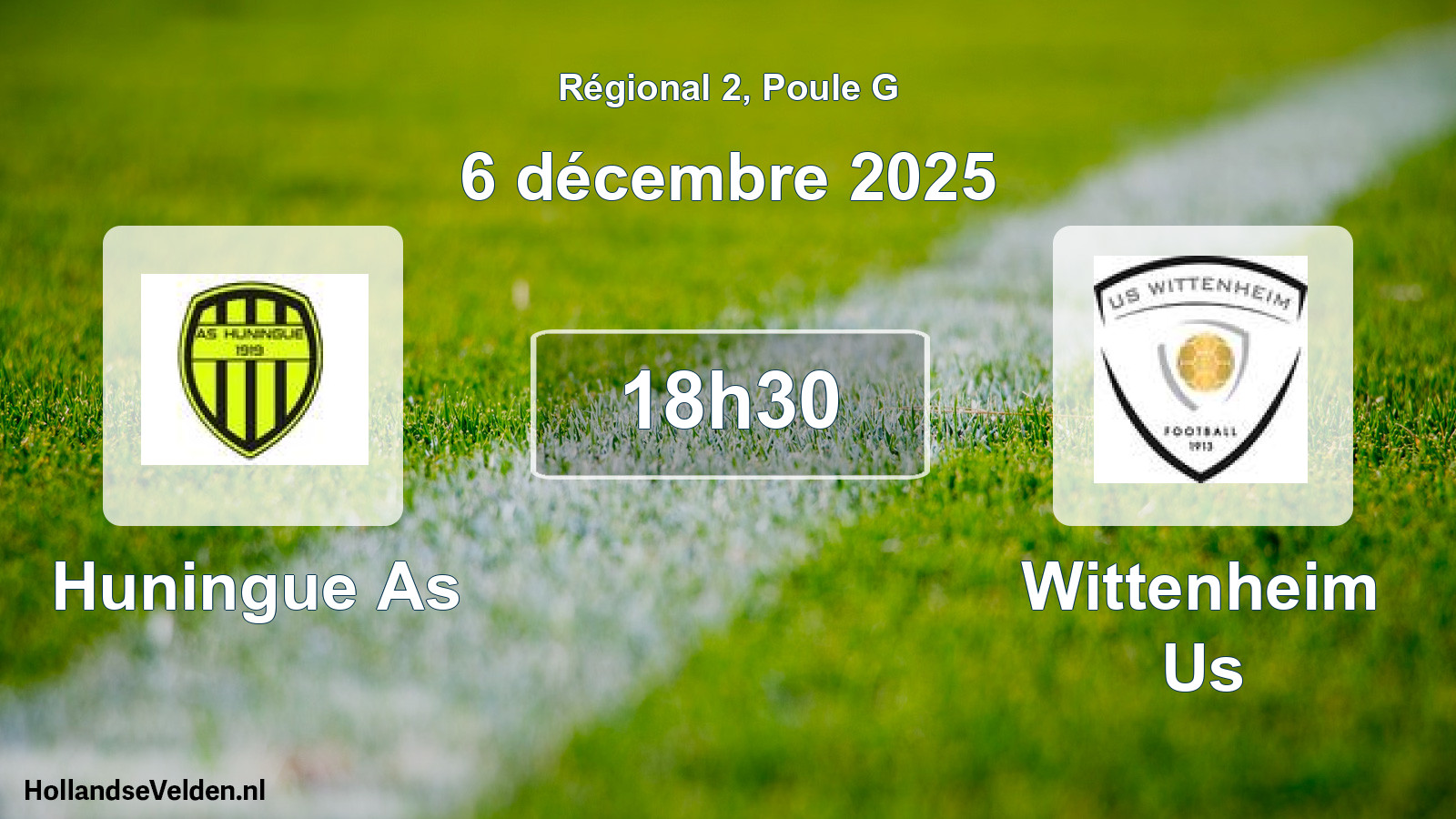 Scheduled Match: Huningue As - Wittenheim Us (6 December 2025)