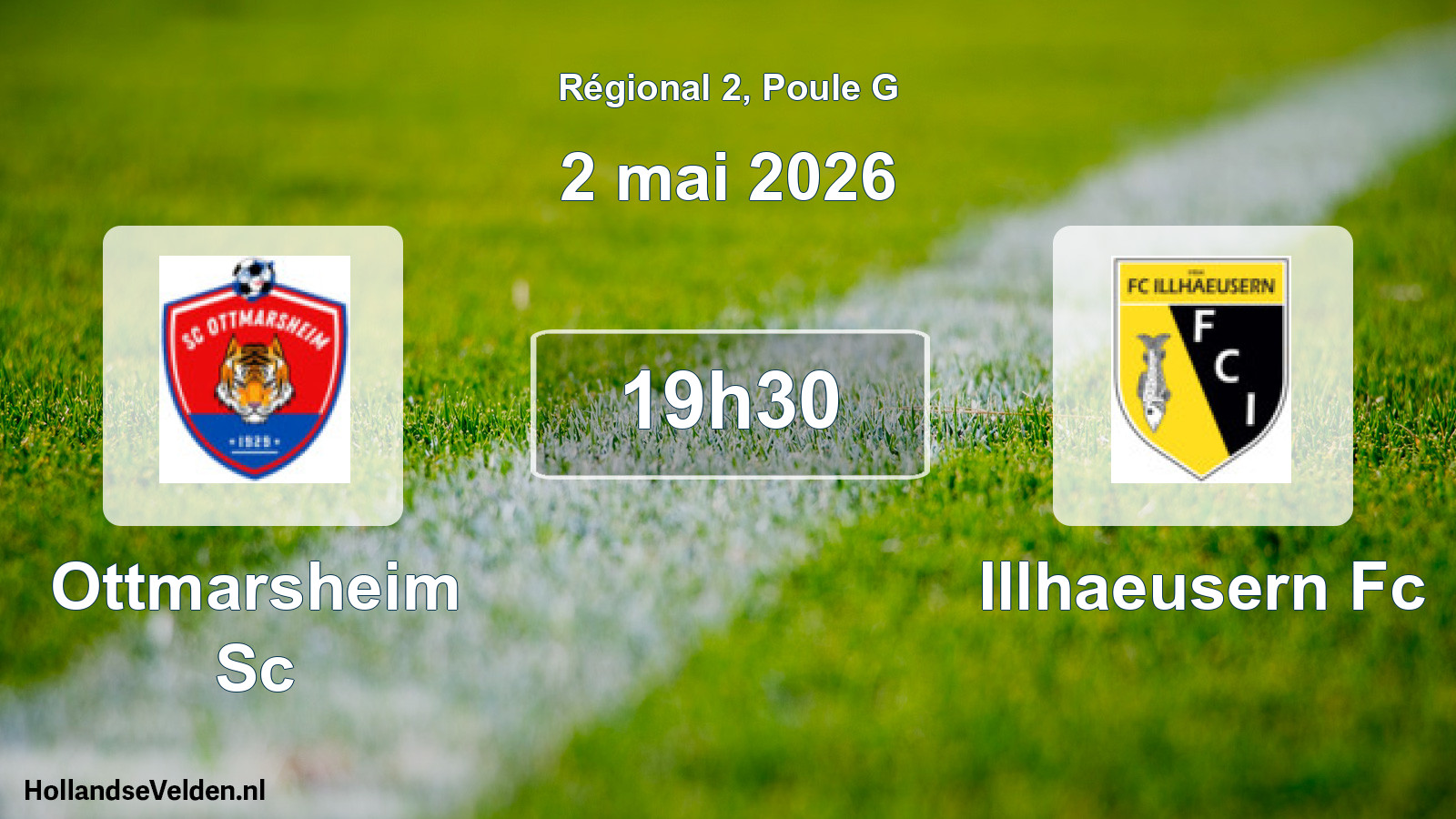 Scheduled Match: Ottmarsheim Sc - Illhaeusern Fc (2 May 2026)