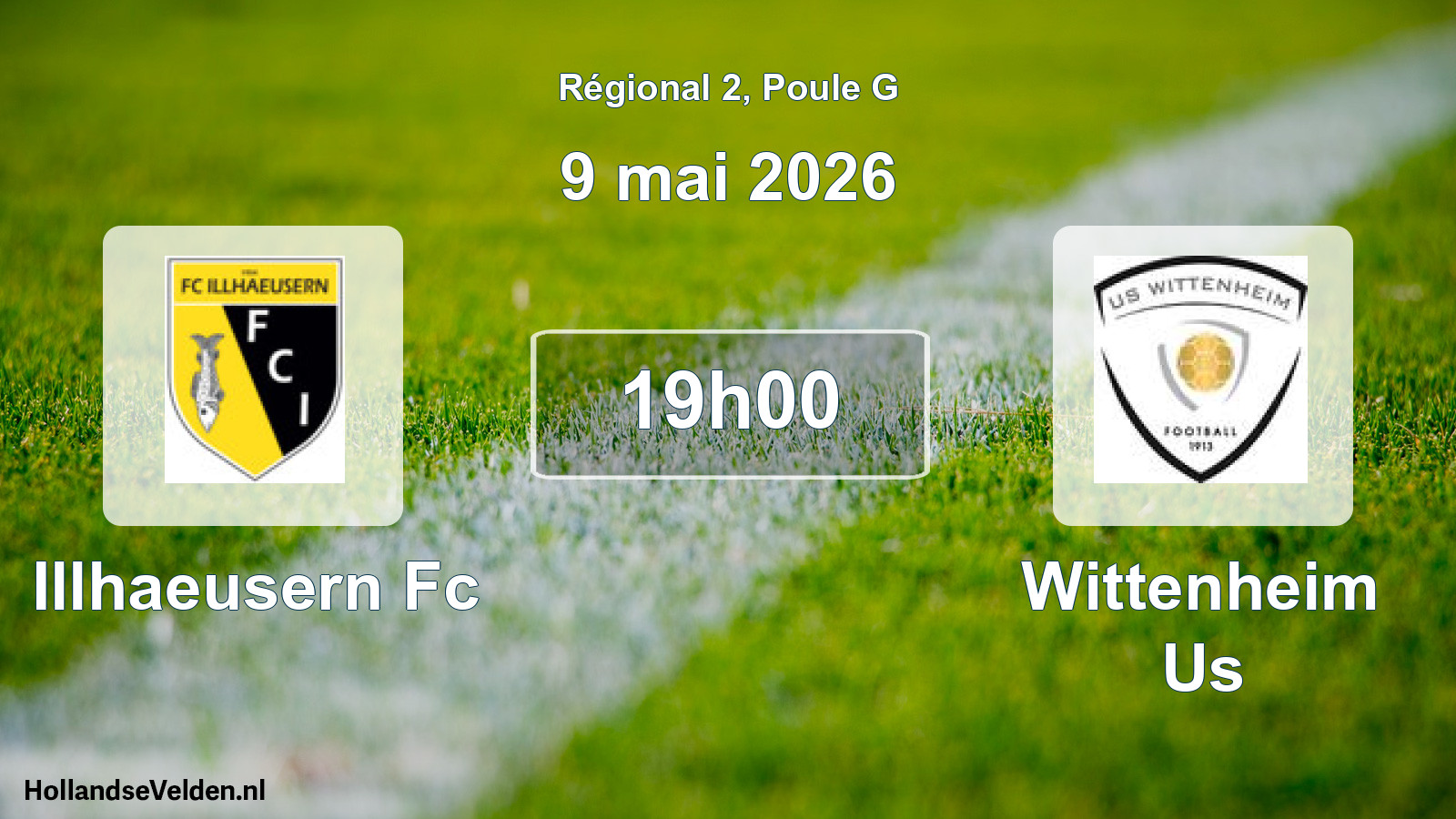 Scheduled Match: Illhaeusern Fc - Wittenheim Us (9 May 2026)