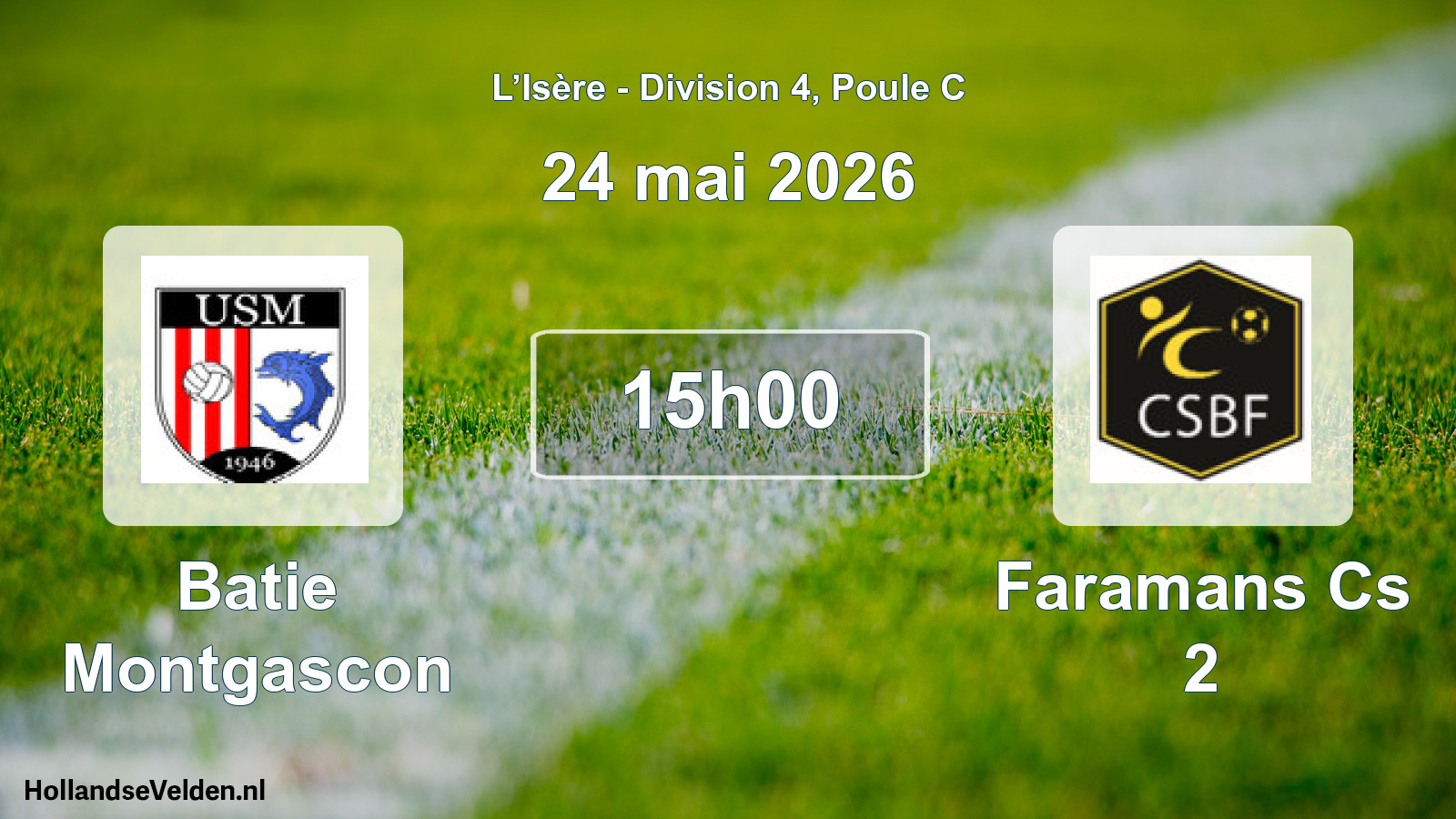 Scheduled Match: Batie Montgascon - Faramans Cs 2 (24 May 2026)