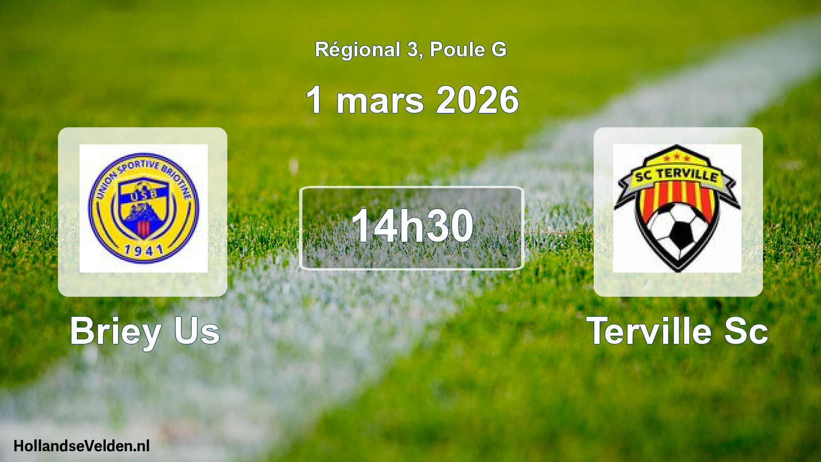 Geplande wedstrijd: Briey Us - Terville Sc (1 mars 2026)