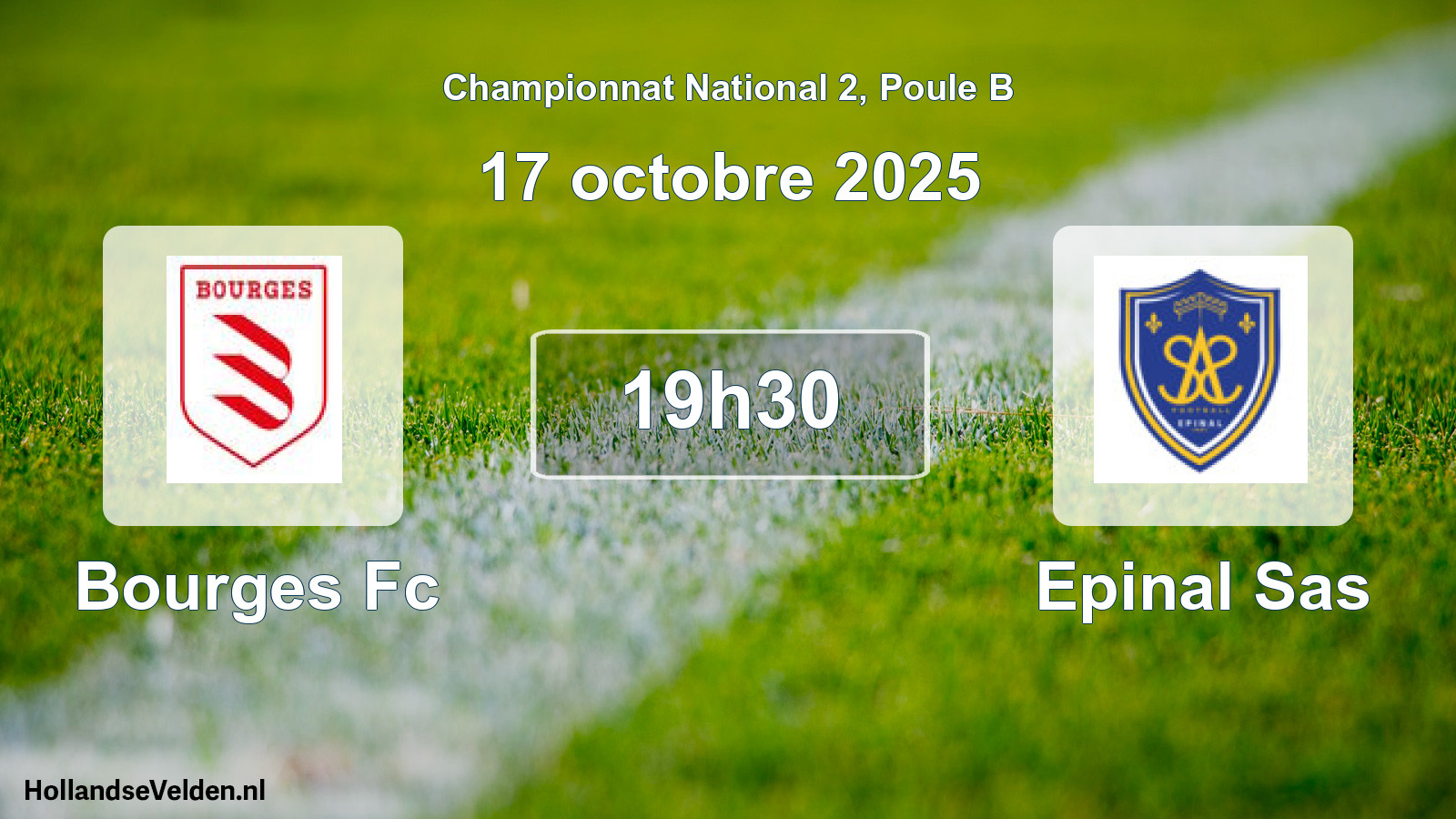 Scheduled Match: Bourges Fc - Epinal Sas (17 October 2025)