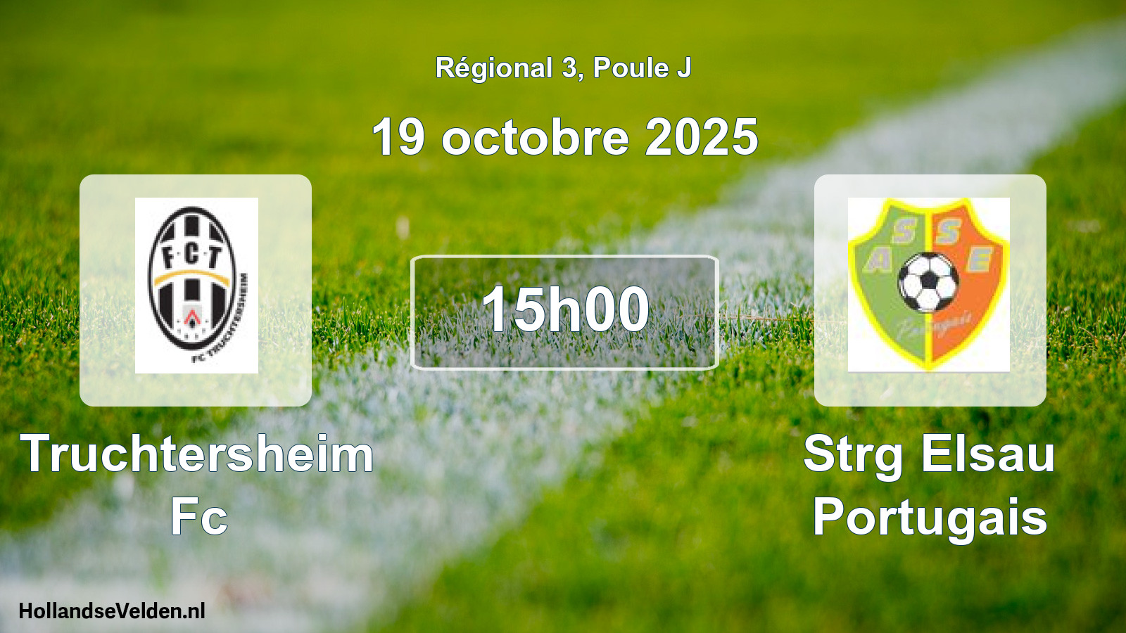 Scheduled Match: Truchtersheim Fc - Strg Elsau Portugais (19 October 2025)