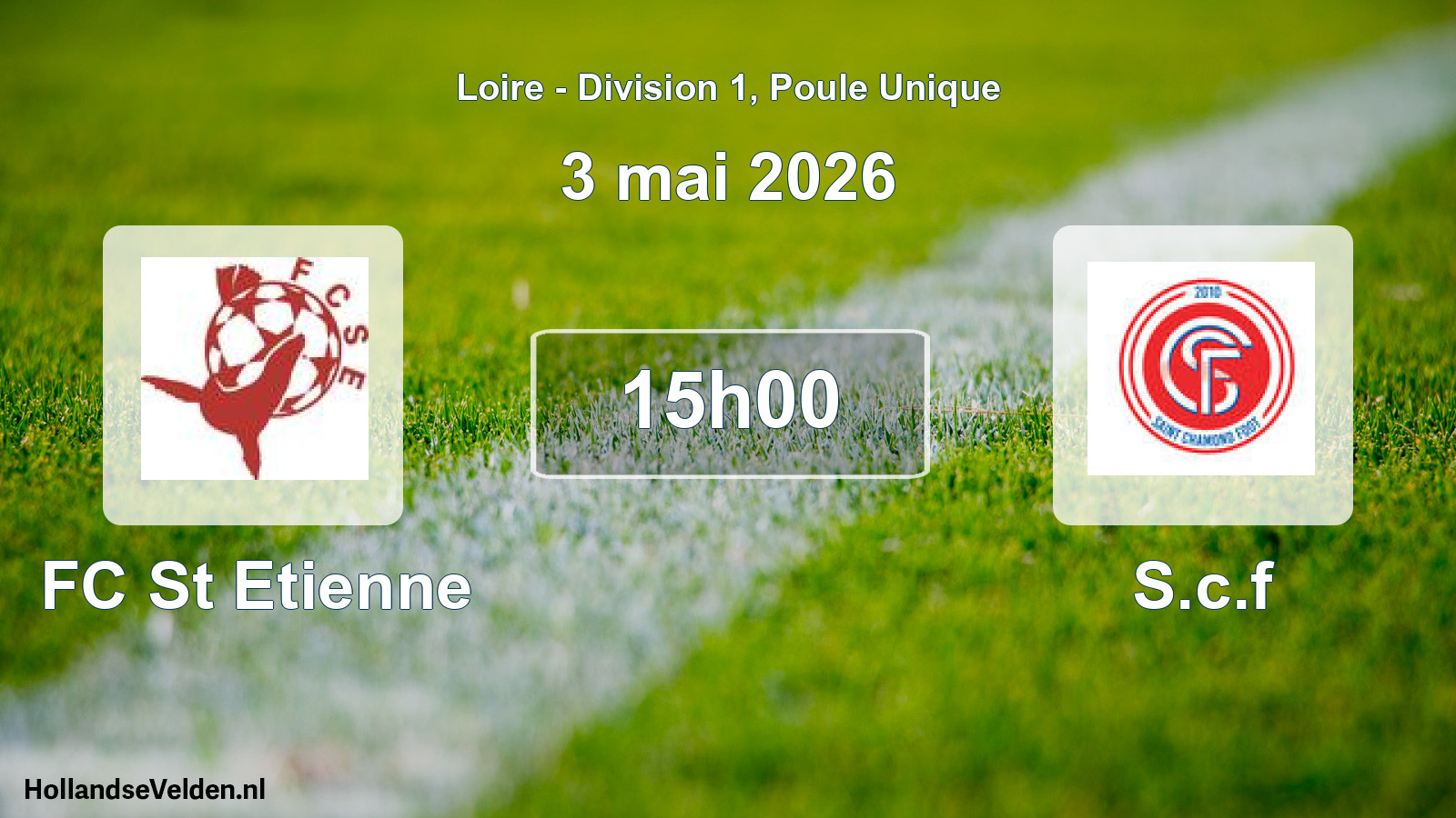 Geplande wedstrijd: FC St Etienne - S.c.f (3 mei 2026)