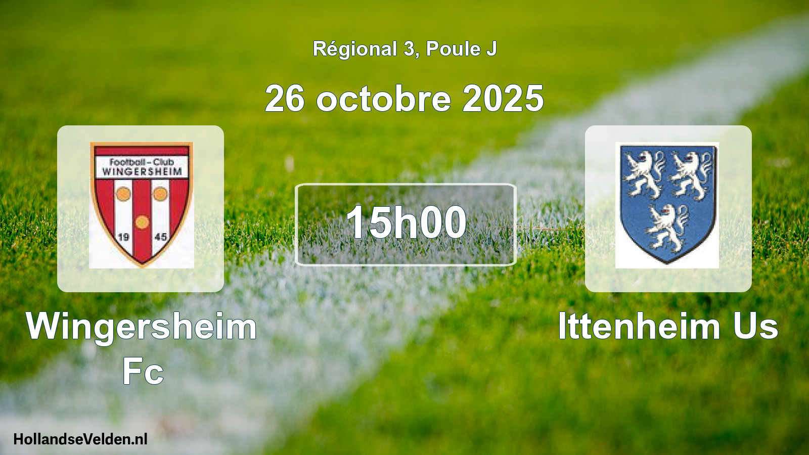 Scheduled Match: Wingersheim Fc - Ittenheim Us (26 October 2025)