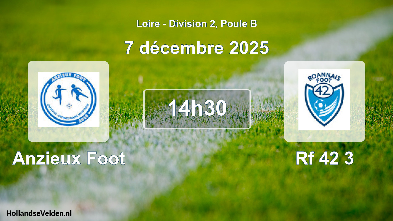 Geplande wedstrijd: Anzieux Foot - Rf 42 3 (7 december 2025)