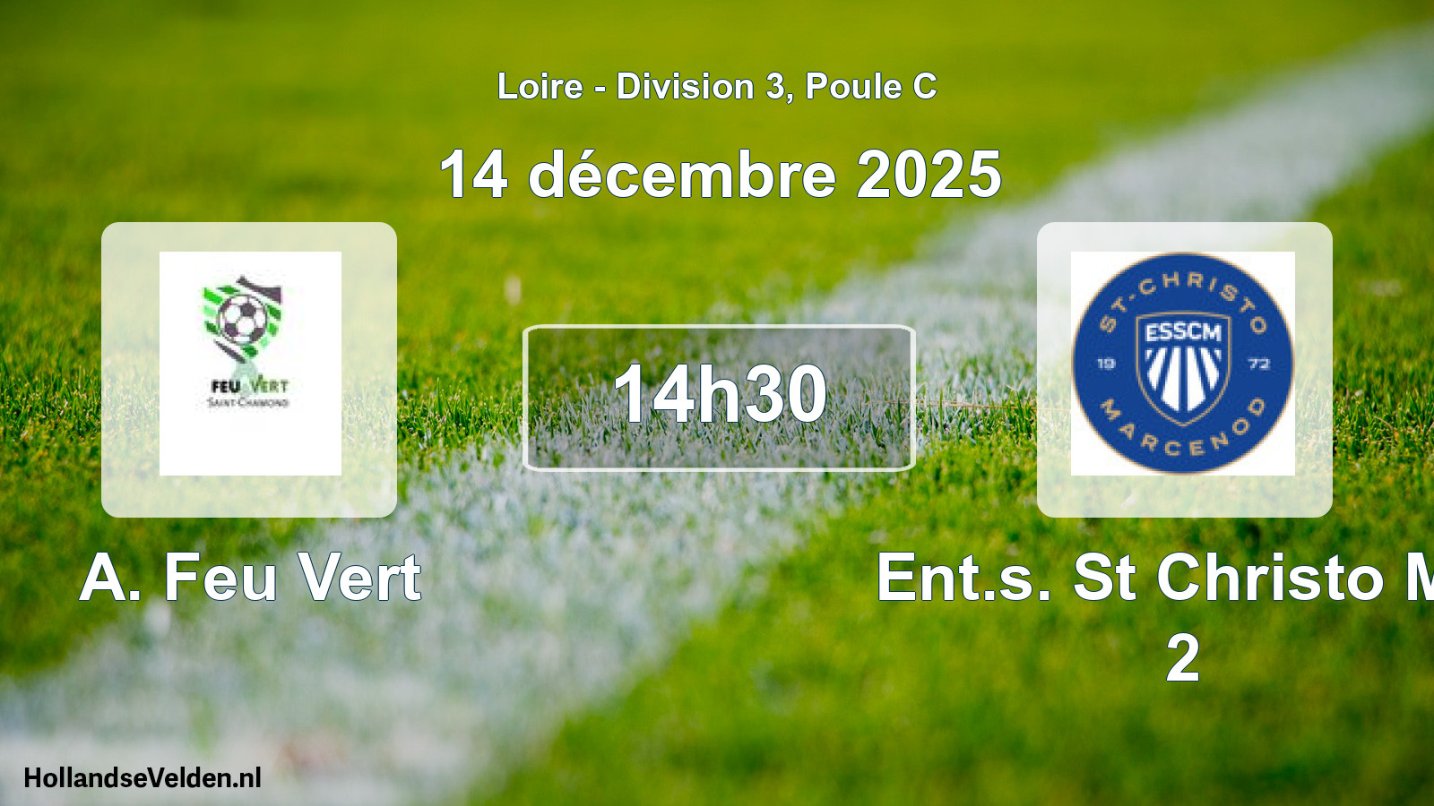 Geplande wedstrijd: A. Feu Vert - Ent.s. St Christo Ma 2 (14 december 2025)