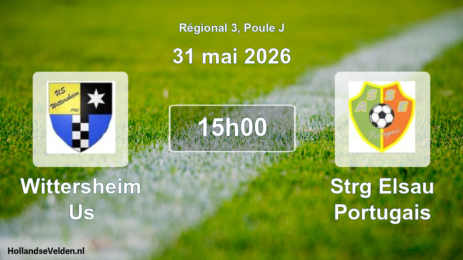 Scheduled Match: Wittersheim Us - Strg Elsau Portugais (31 May 2026)