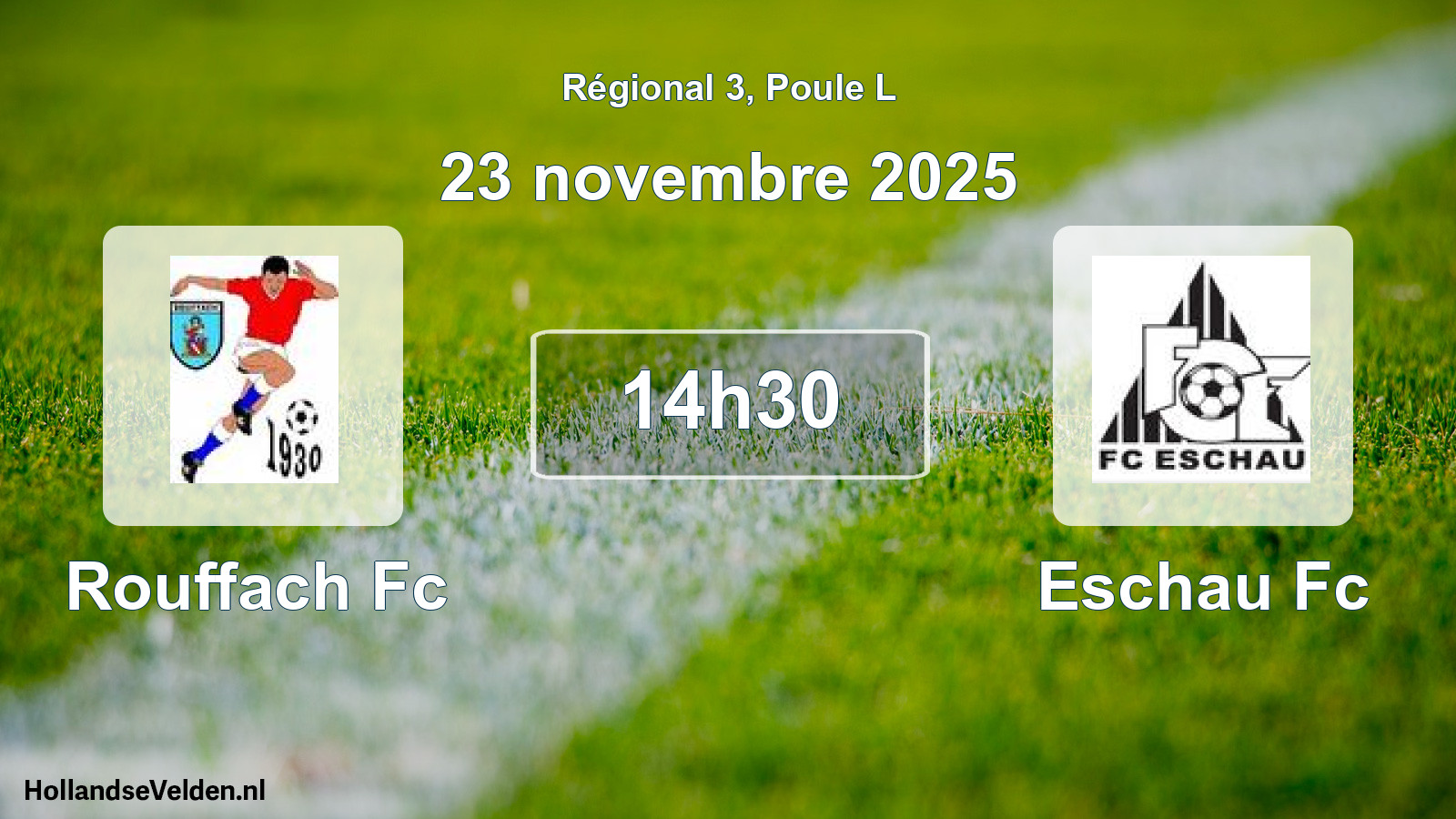 Scheduled Match: Rouffach Fc - Eschau Fc (23 November 2025)