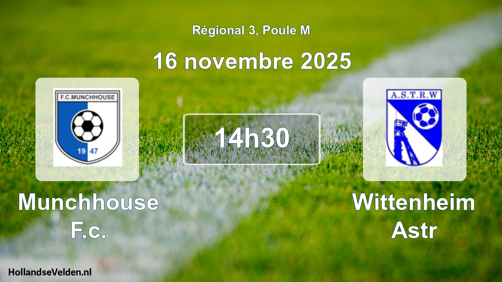 Scheduled Match: Munchhouse F.c. - Wittenheim Astr (16 November 2025)