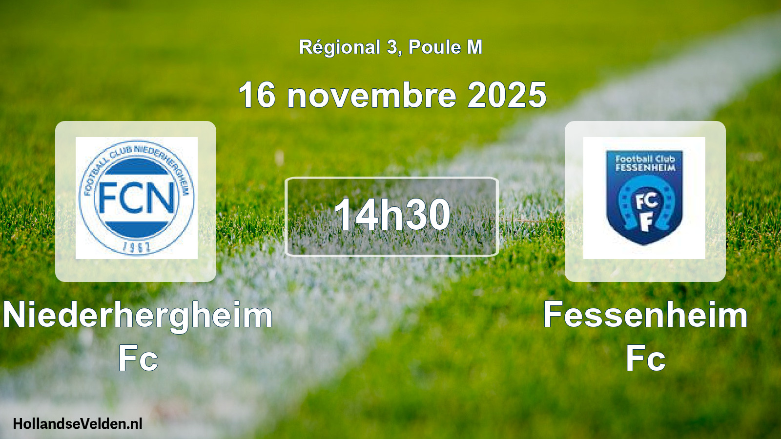 Scheduled Match: Niederhergheim Fc - Fessenheim Fc (16 November 2025)