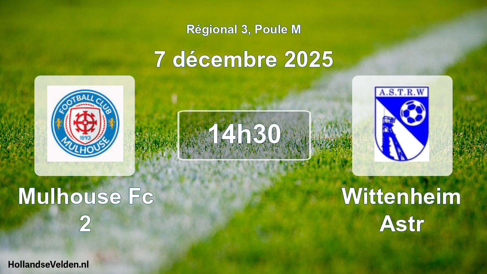 Scheduled Match: Mulhouse Fc 2 - Wittenheim Astr (7 December 2025)