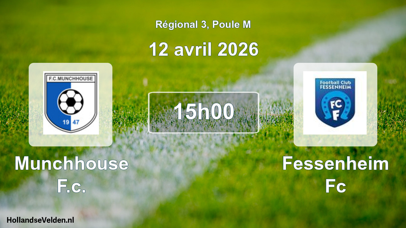 Geplande wedstrijd: Munchhouse F.c. - Fessenheim Fc (12 april 2026)
