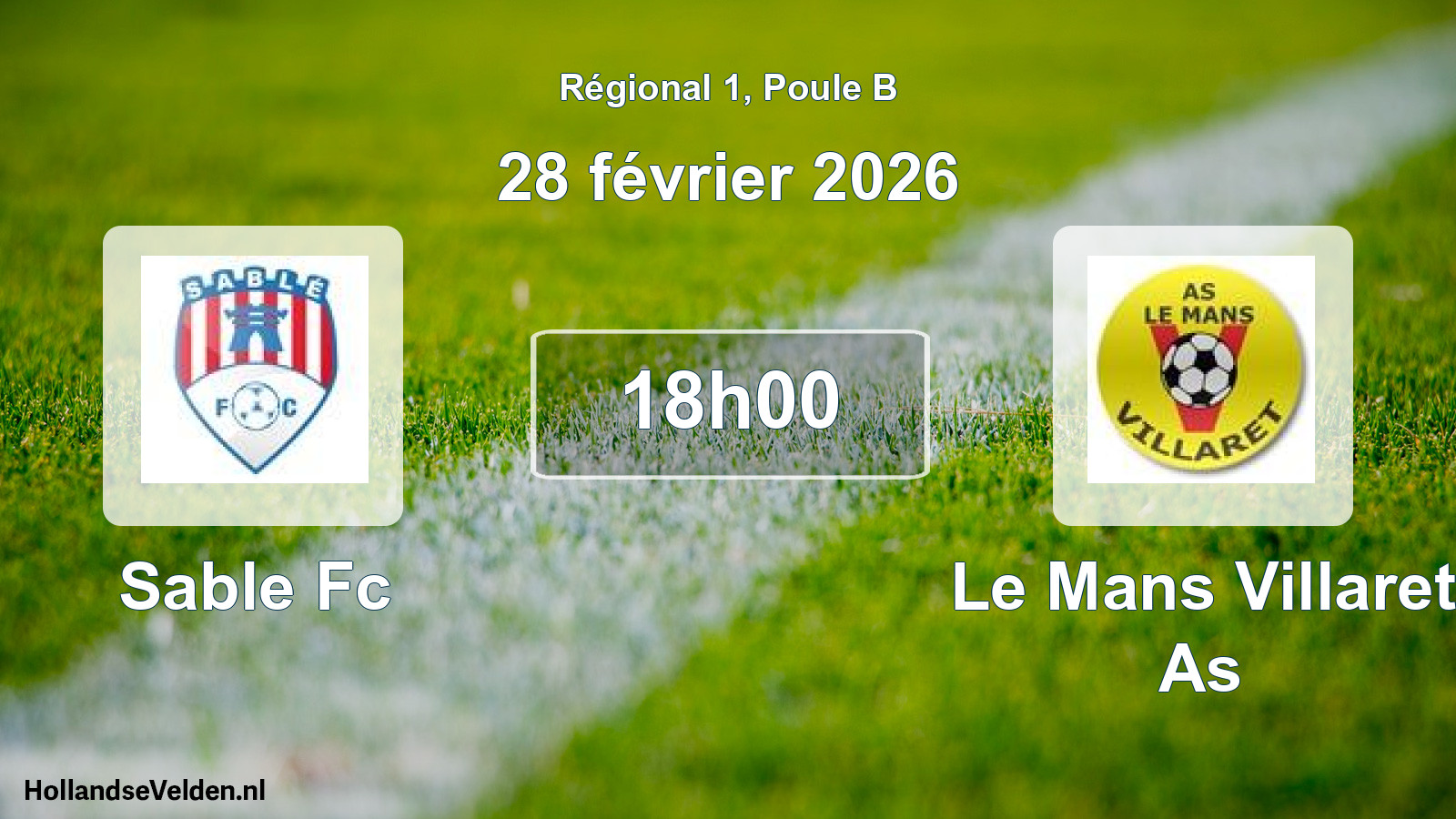 Scheduled Match: Sable Fc - Le Mans Villaret As (28 February 2026)