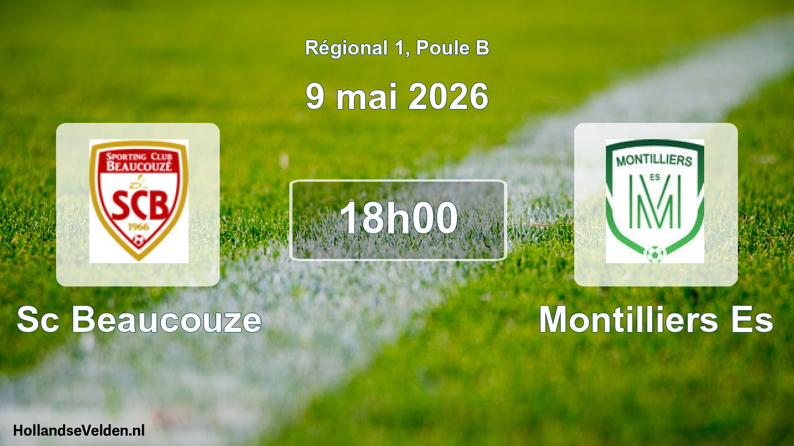 Scheduled Match: Sc Beaucouze - Montilliers Es (9 May 2026)