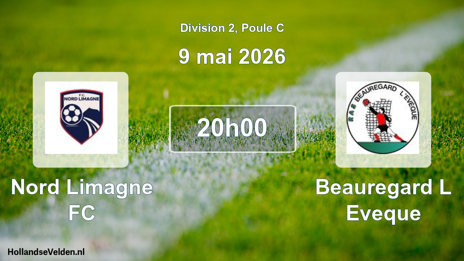Scheduled Match: Nord Limagne FC - Beauregard L Eveque (9 May 2026)