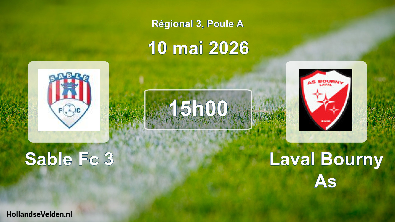 Scheduled Match: Sable Fc 3 - Laval Bourny As (10 May 2026)