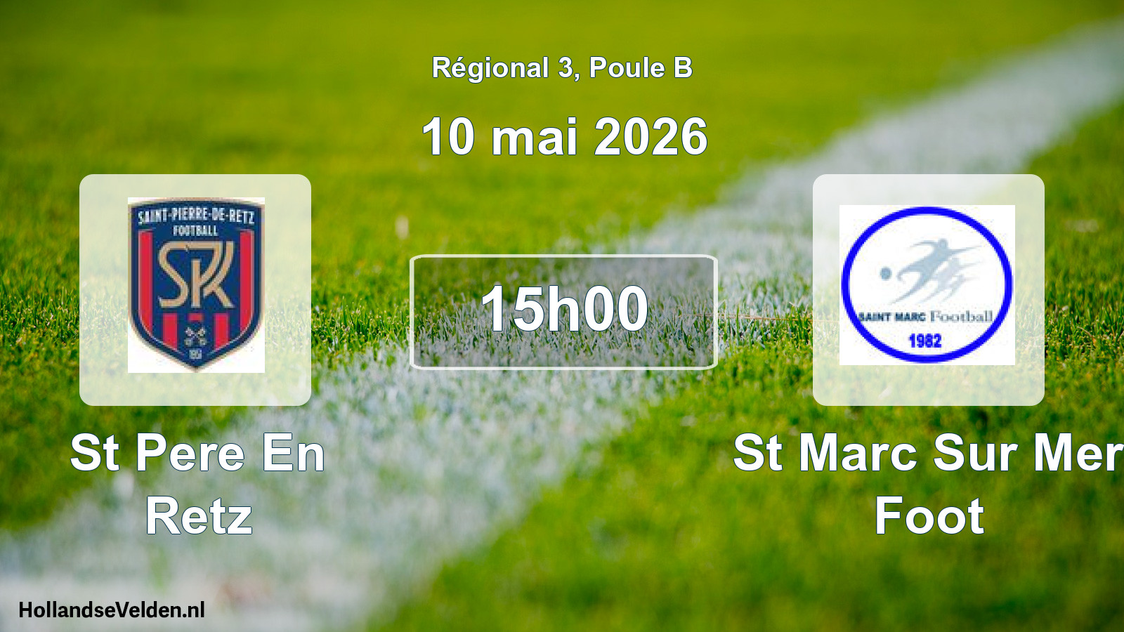Scheduled Match: St Pere En Retz - St Marc Sur Mer Foot (10 May 2026)