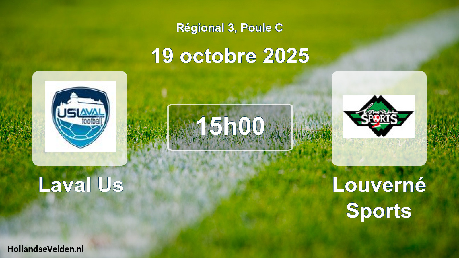 Scheduled Match: Laval Us - Louverné Sports (19 October 2025)