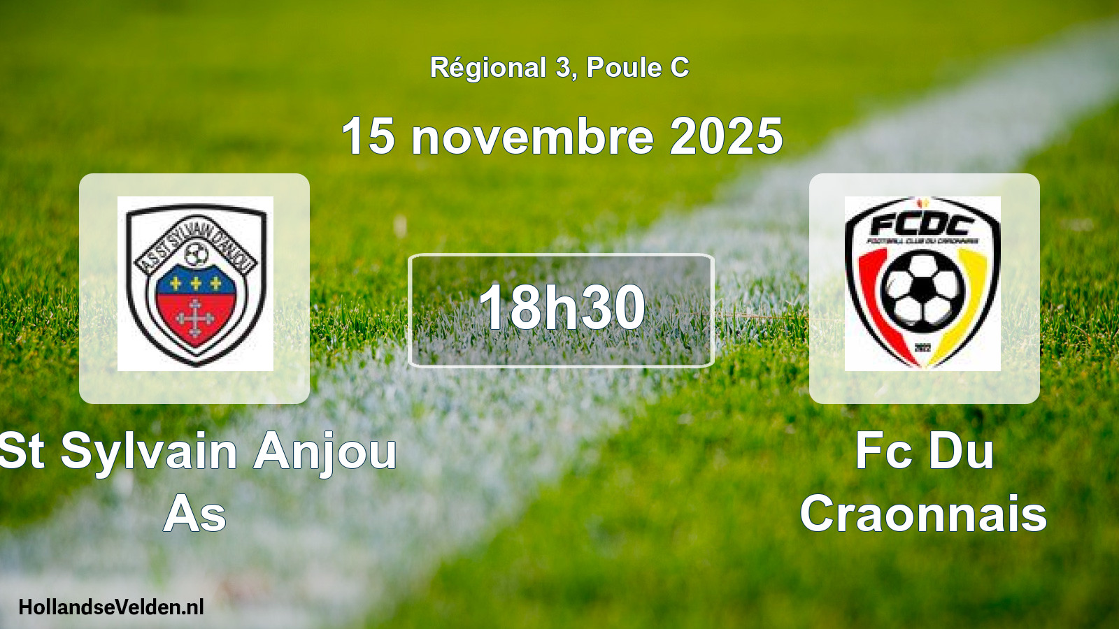 Scheduled Match: St Sylvain Anjou As - Fc Du Craonnais (15 November 2025)