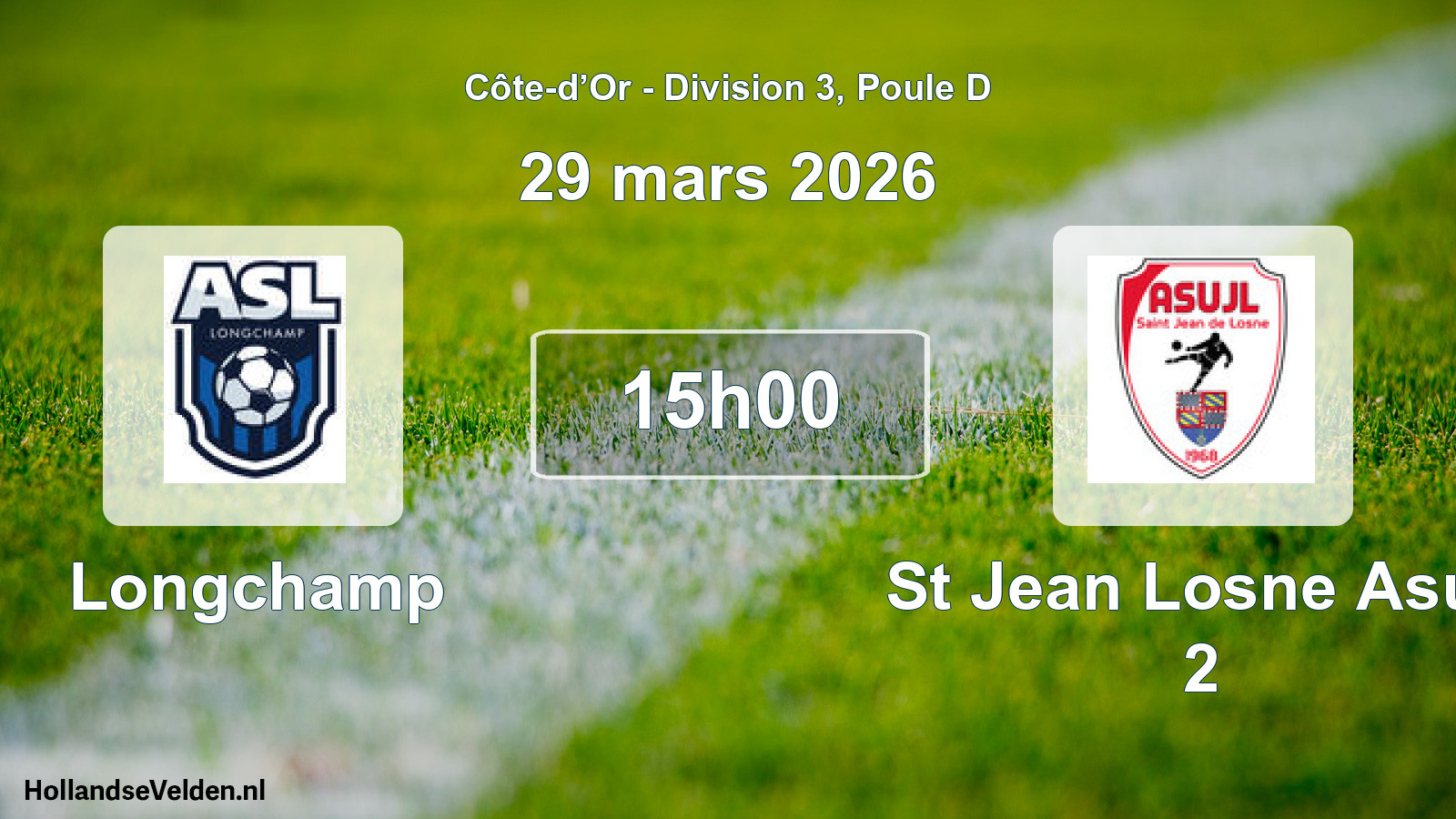 Total number of matches played: Longchamp - St Jean Losne Asujl 2 2 - 3 (9 November 2025)