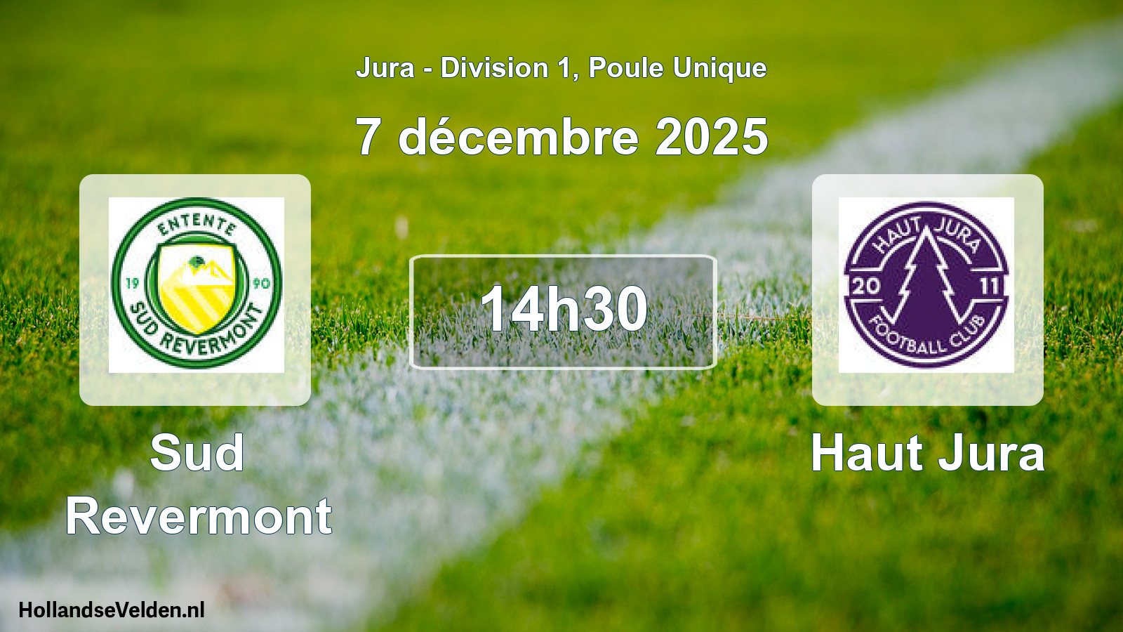 Scheduled Match: Sud Revermont - Haut Jura (7 December 2025)