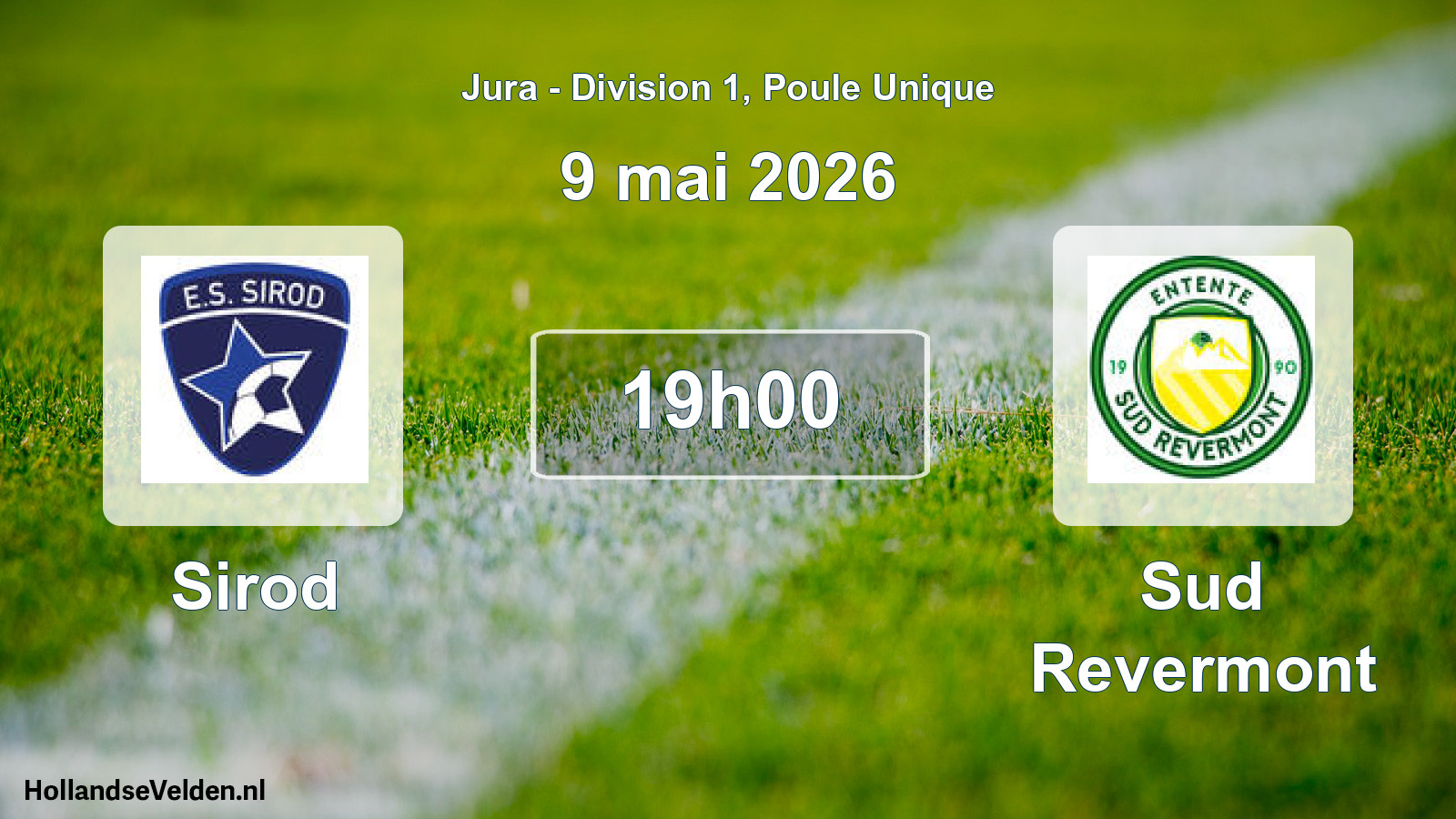 Scheduled Match: Sirod - Sud Revermont (9 May 2026)