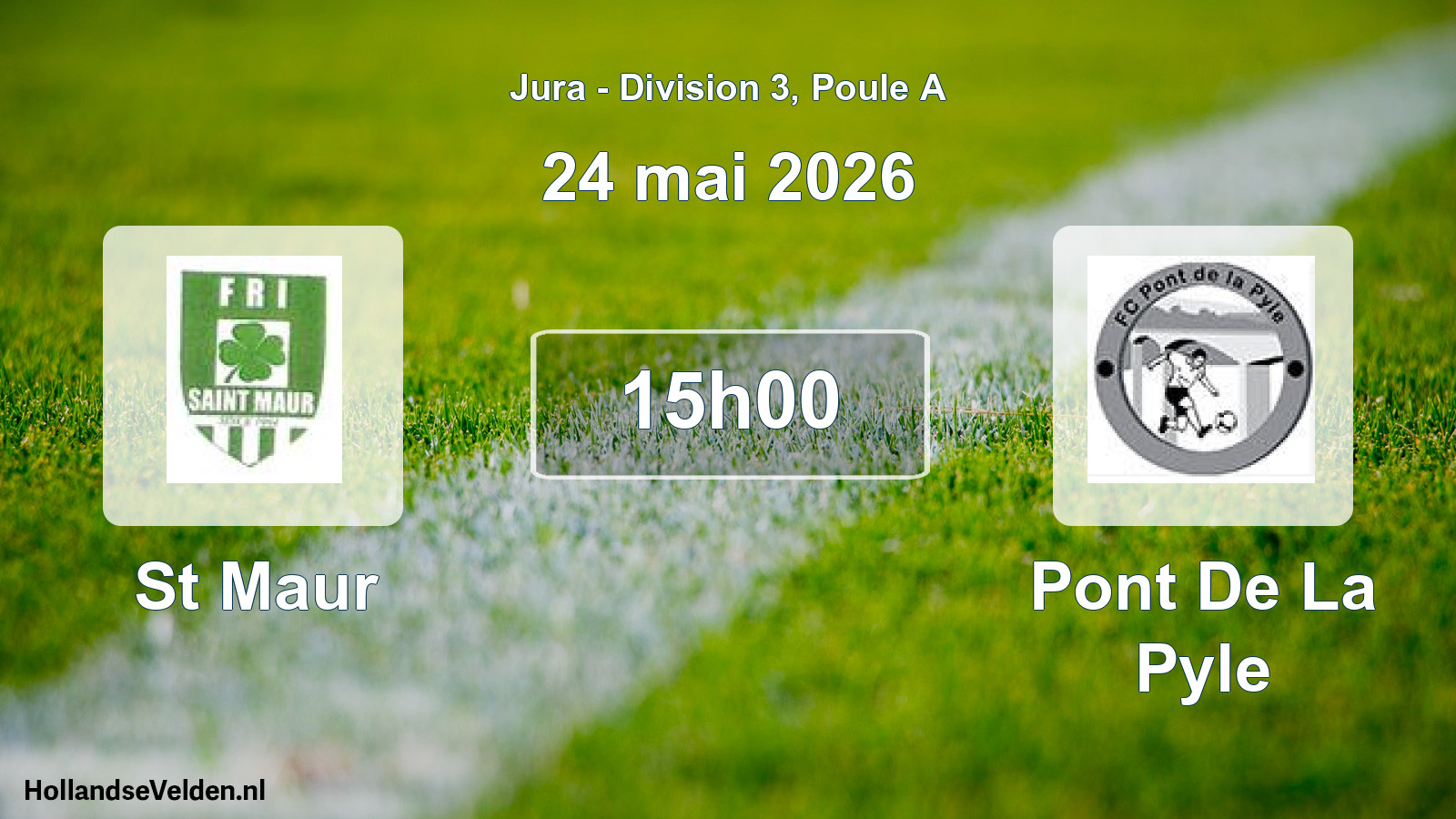 Scheduled Match: St Maur - Pont De La Pyle (24 May 2026)