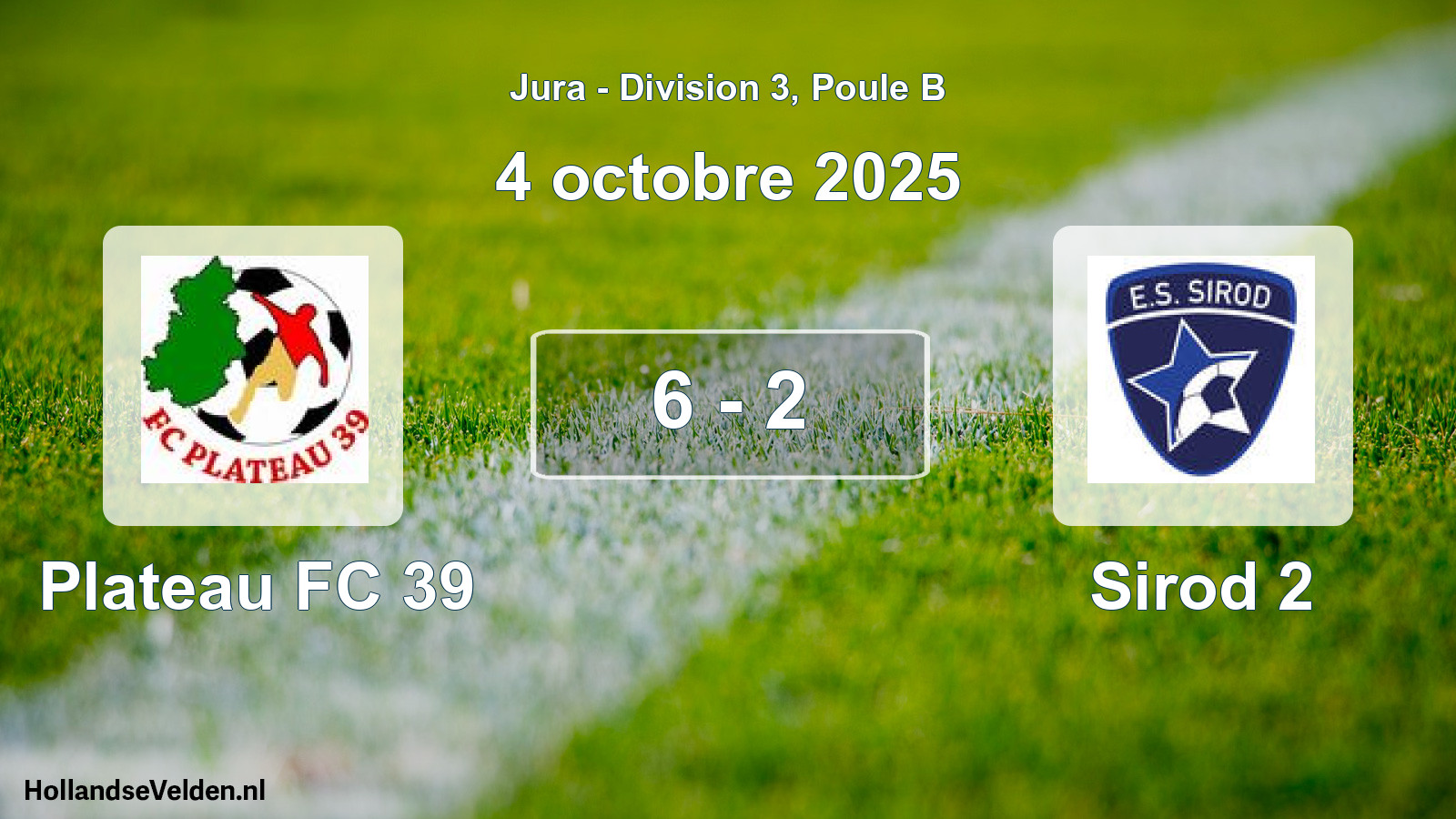 Total number of matches played: Plateau FC 39 - Sirod 2 6 - 2 (4 October 2025)