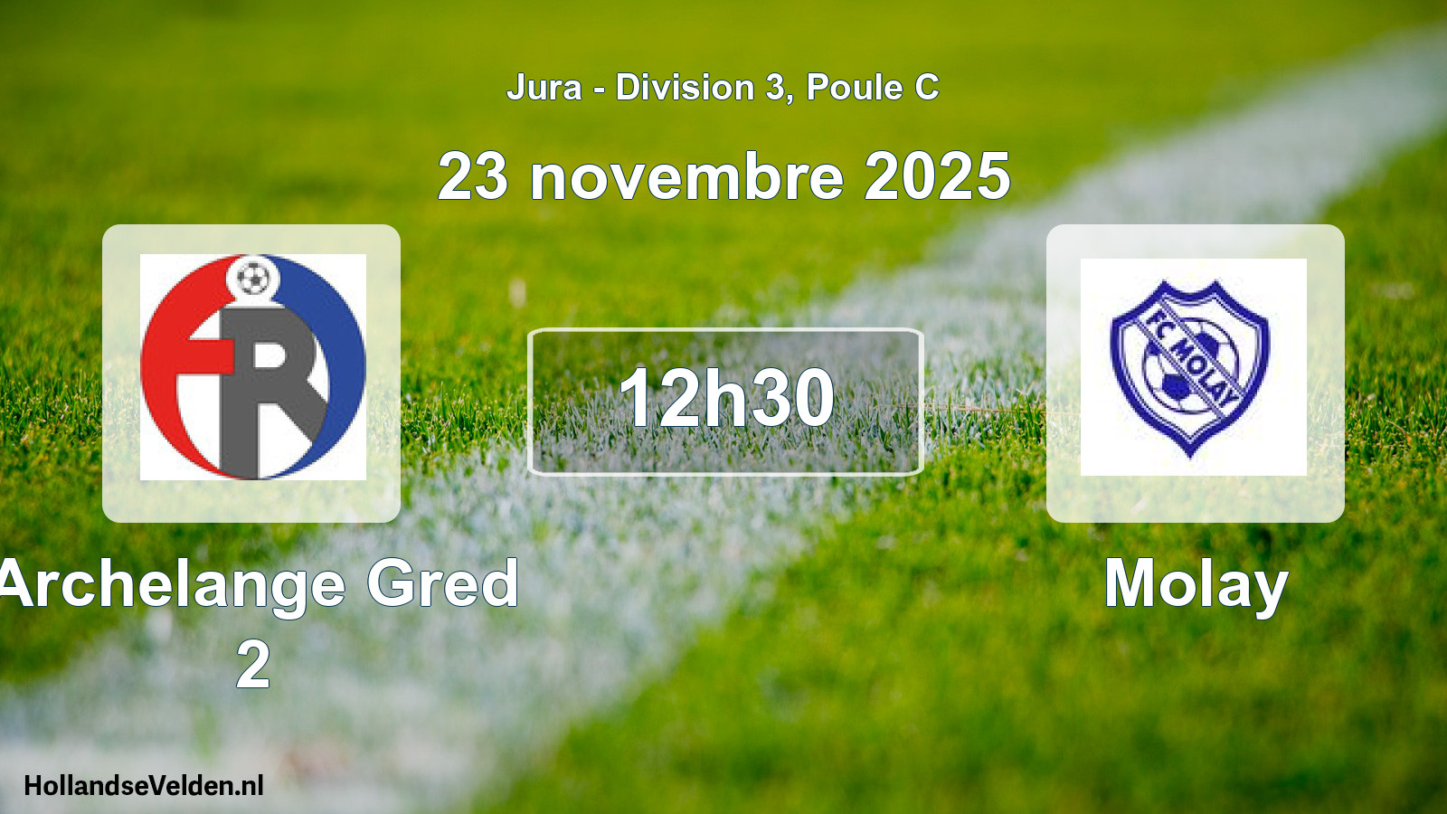 Scheduled Match: Archelange Gred 2 - Molay (23 November 2025)