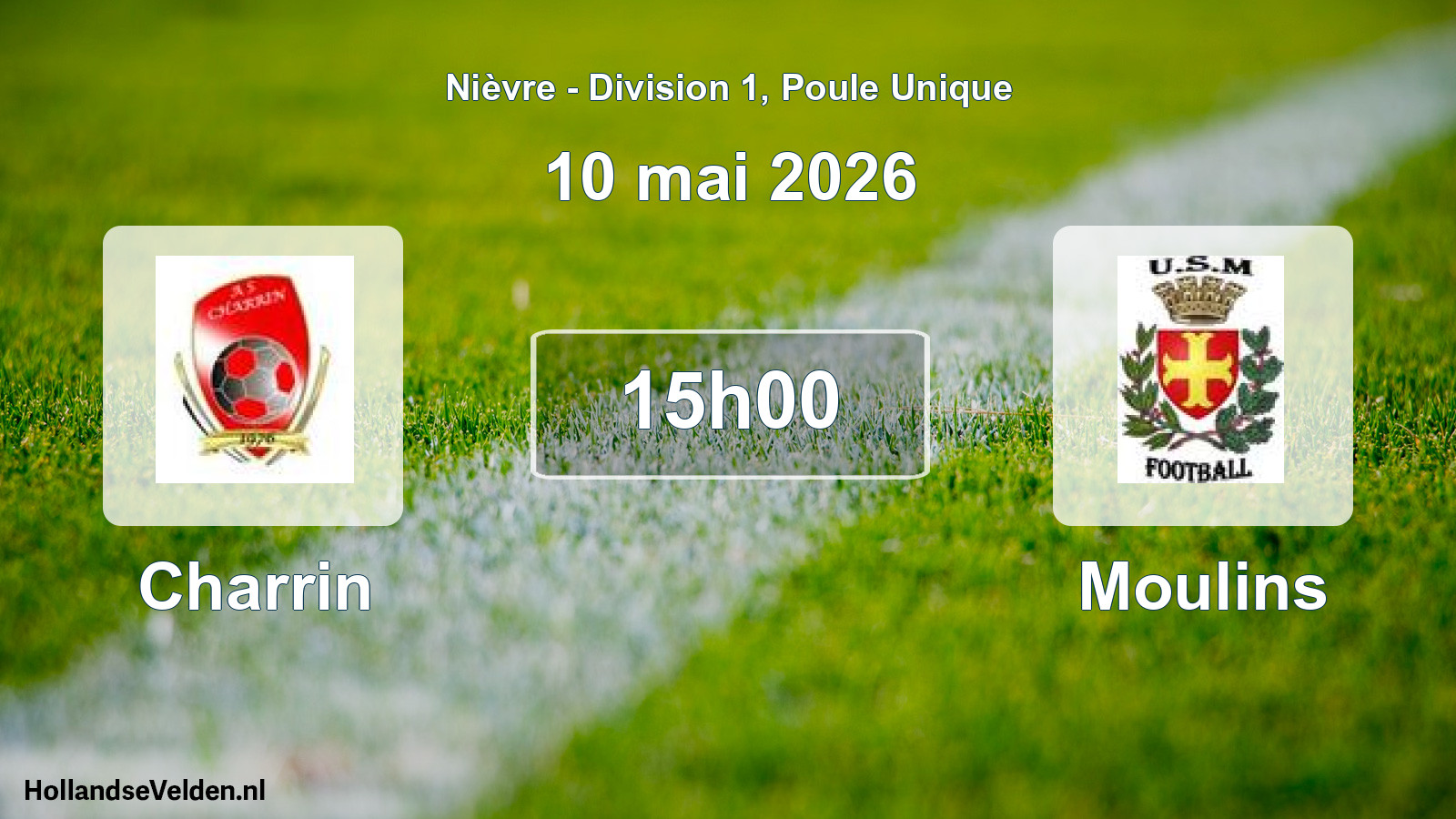 Scheduled Match: Charrin - Moulins (10 May 2026)