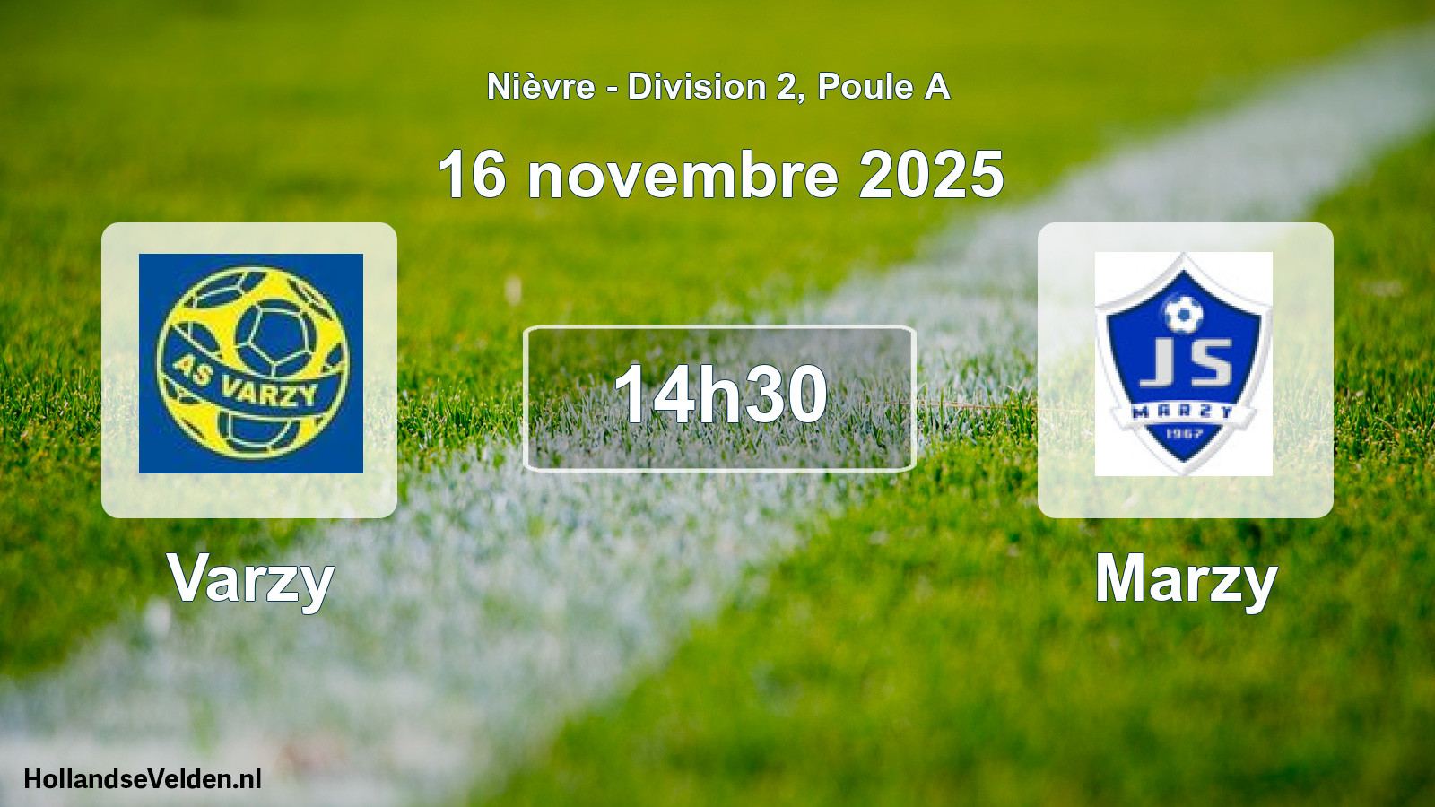 Scheduled Match: Varzy - Marzy (16 November 2025)