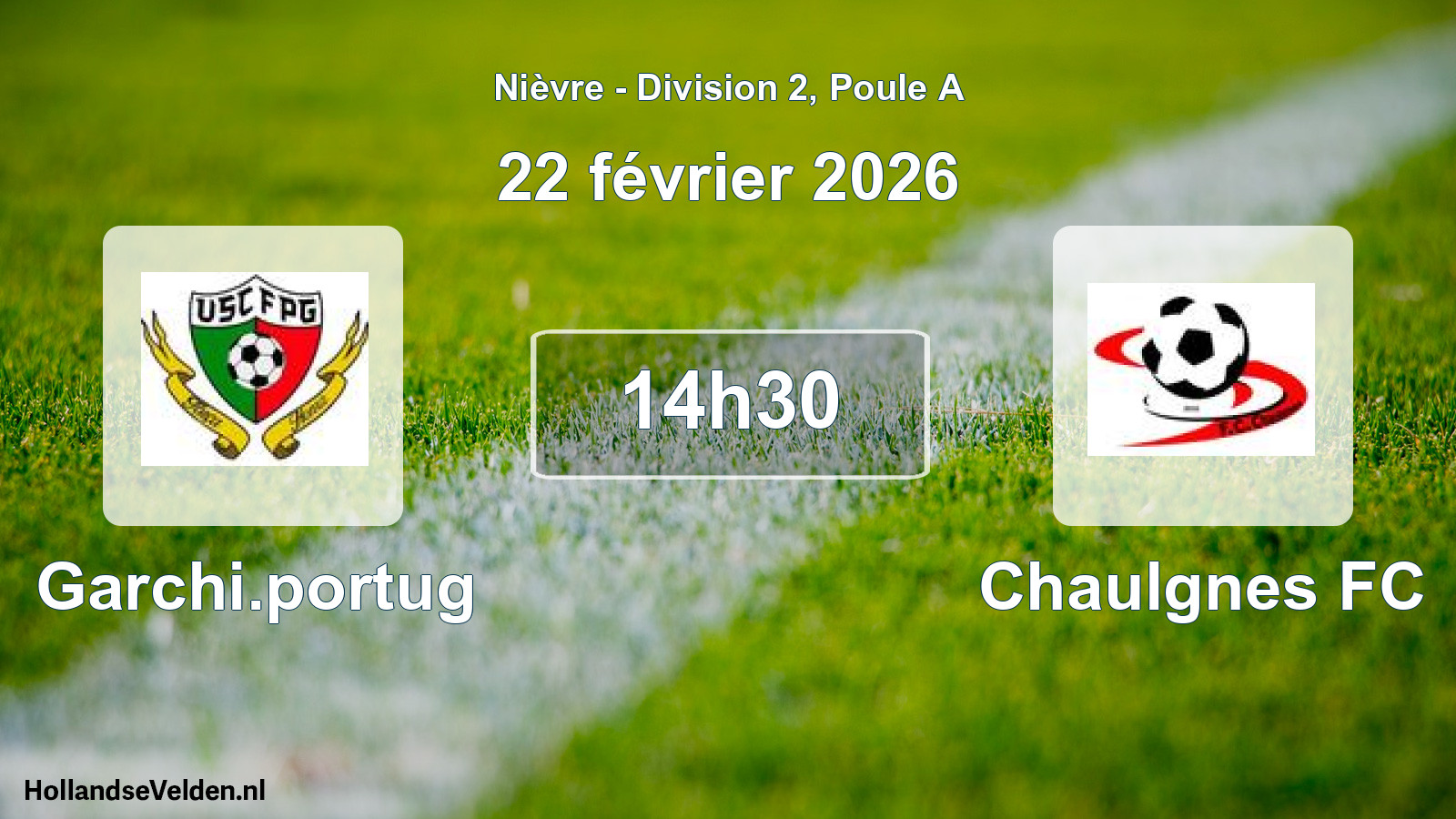 Scheduled Match: Garchi.portug - Chaulgnes FC (22 February 2026)