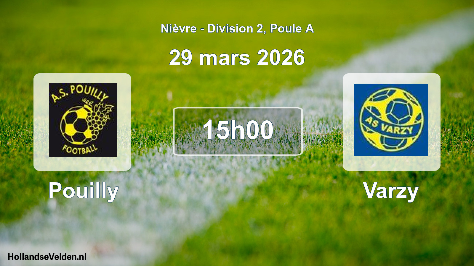 Scheduled Match: Pouilly - Varzy (29 March 2026)