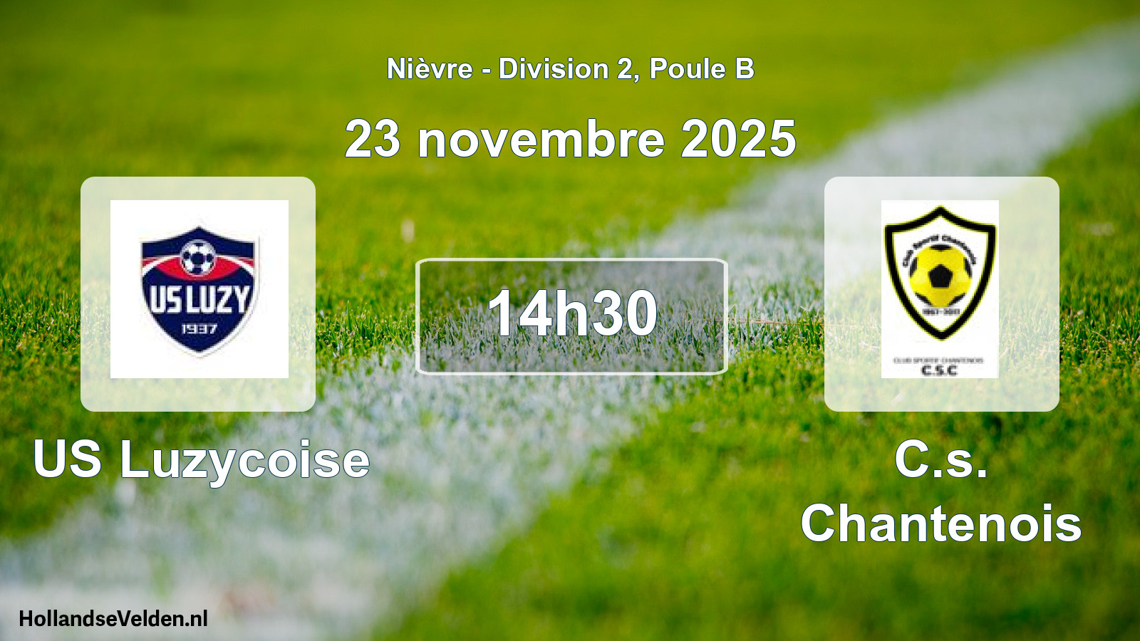 Scheduled Match: US Luzycoise - C.s. Chantenois (23 November 2025)