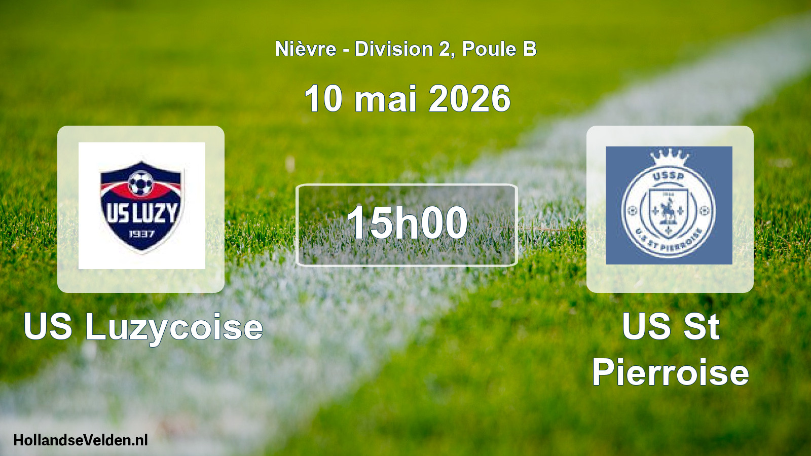 Scheduled Match: US Luzycoise - US St Pierroise (10 May 2026)